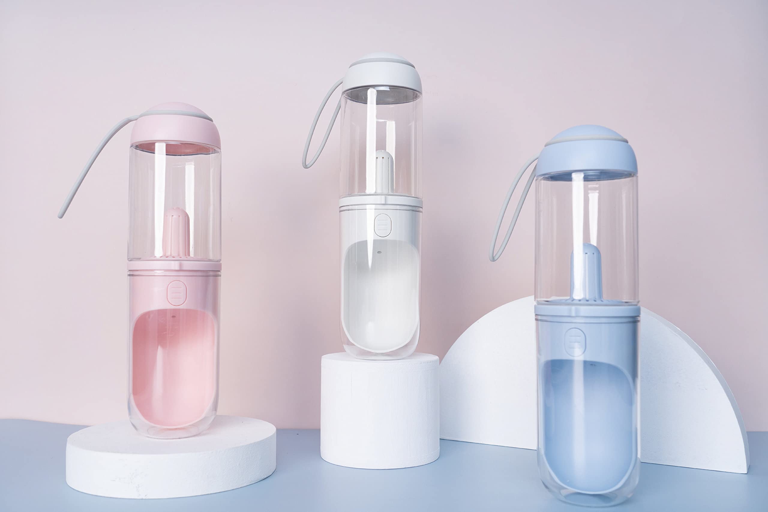 Pet Life  'PYURE' Handheld Travel Filtered Water Feeder