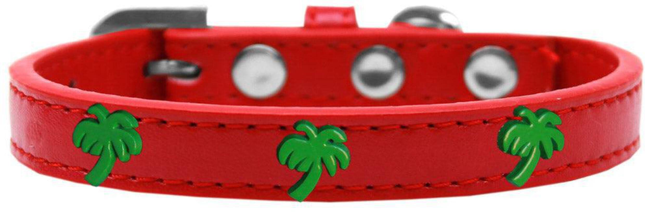 Mirage Pet Products 631-24 LV20 Green Palm Tree Widget Dog Collar, Size 20, Lavender