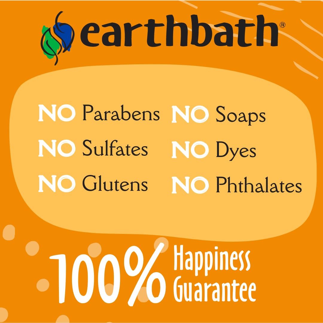 earthbath All Natural Hypo-Allergenic Cat Grooming Foam, Fragrance Free, 4 Oz, Cruelty Free, Green Tea Essence