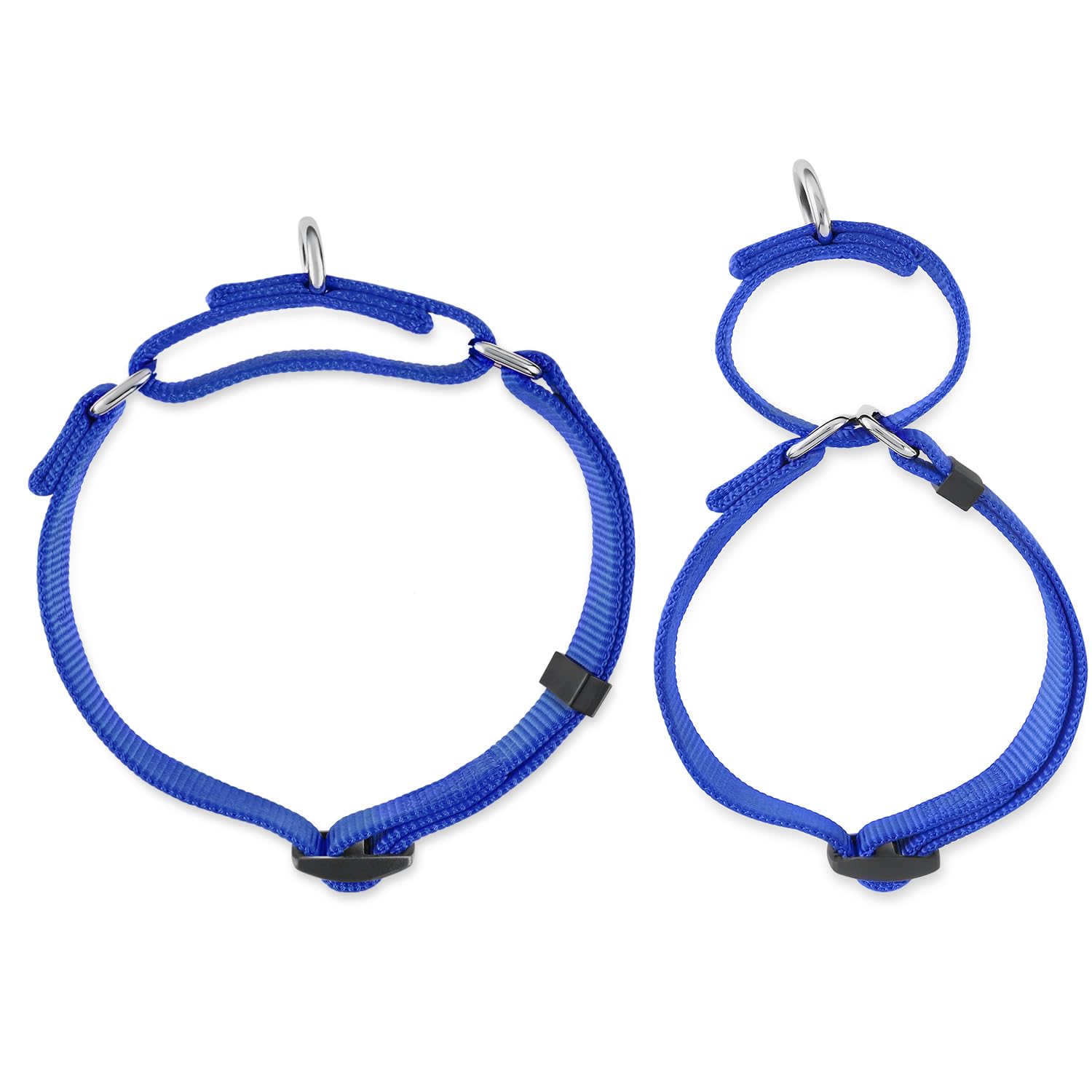 Hyhug Martingale Dog Collar Without Buckle: Escape Proof, No Slip Heavy Duty Nylon, Colorfast and Adjustable Pet Supplies for Me