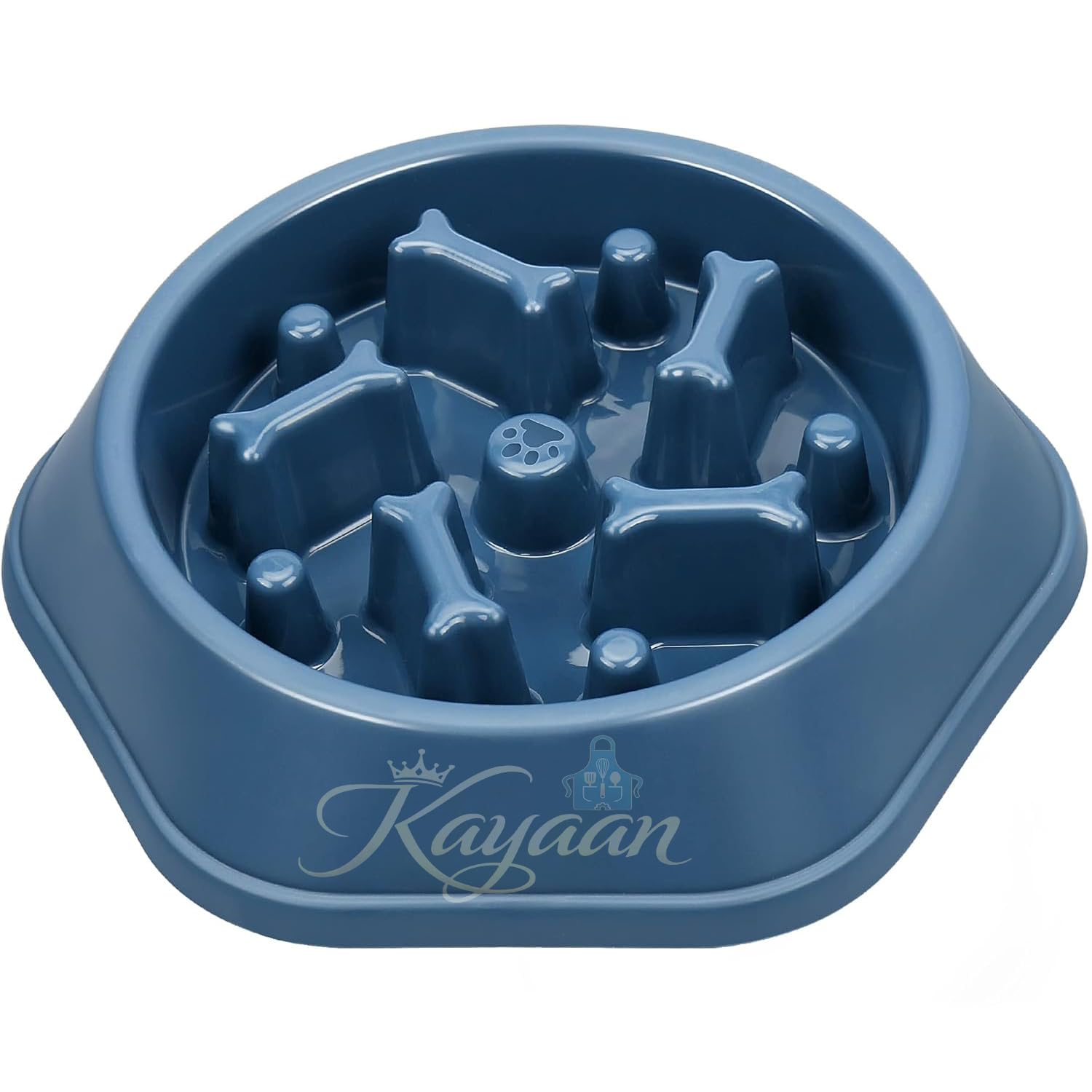 Slow Feeding Dog Bowl By Kayaan | Interactive Bloat Stop Bowl Dishes NonSlide Dog Lick Treat Bowl | Dog Puzzle Bowl(Pack Of 1)