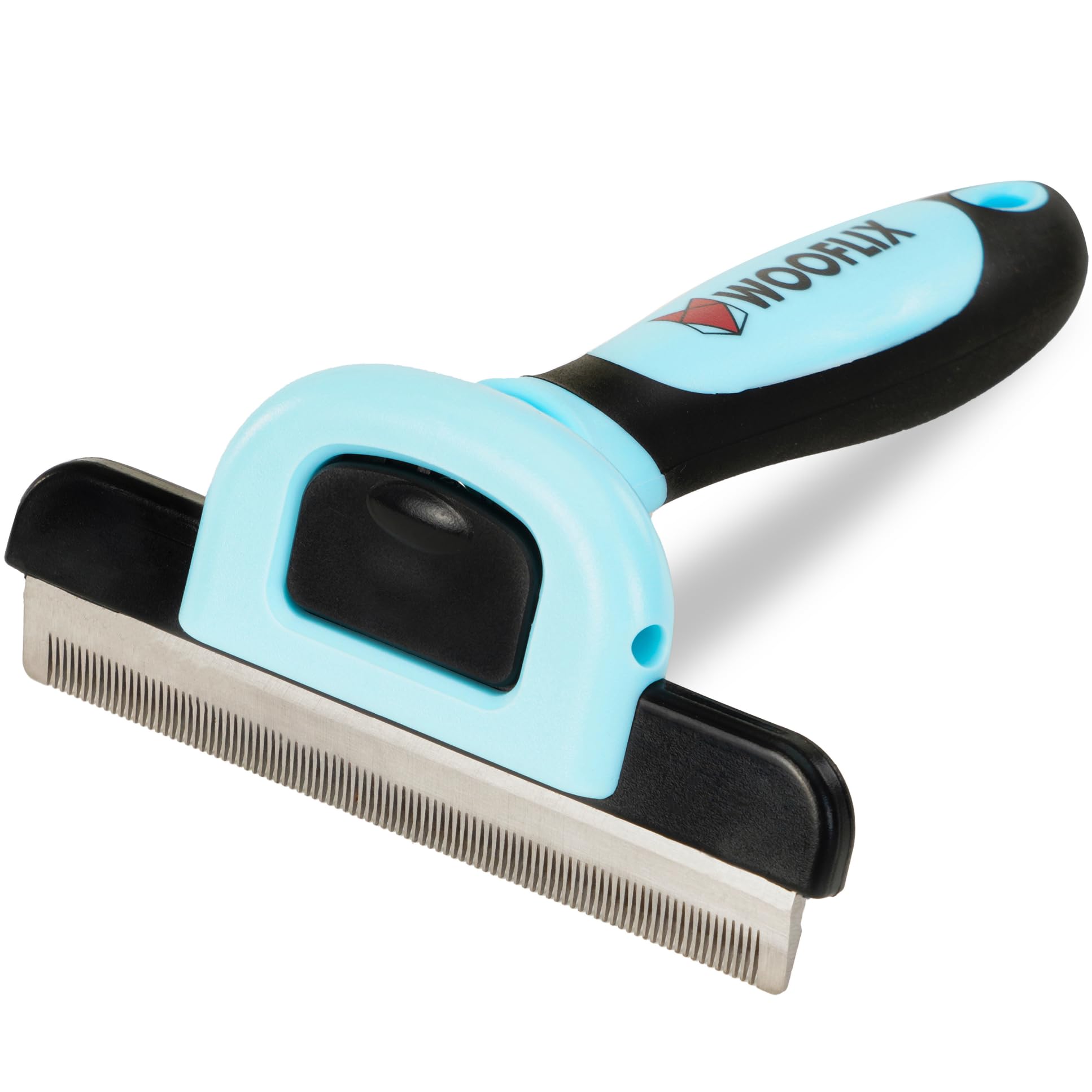 Wooflix Deshedding Comb And Grooming Tool Brush For Dogs And Cats  Removes Loose Hair, Tangles, & Mats  Reduces Shedding By Up