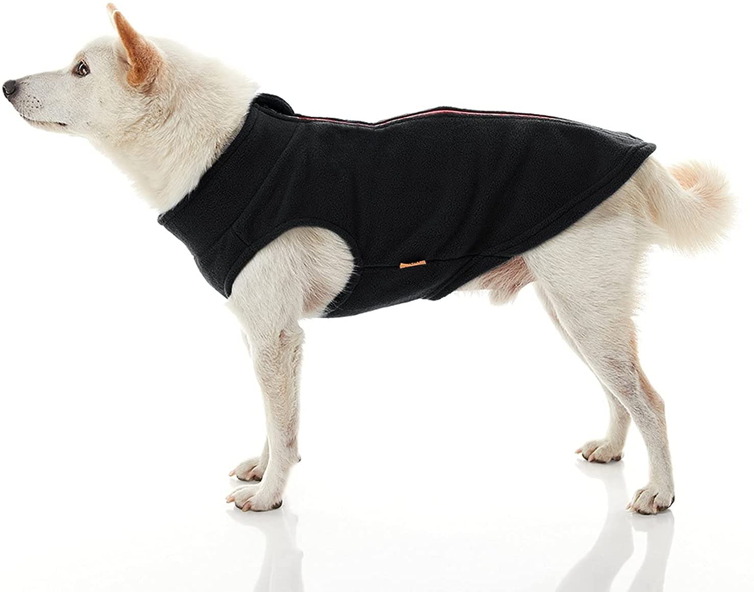 Gooby Boys 3X-Large Chest (~28.5 Inch) Zip Up Fleece, Black, 3X-Large 28.5 Us