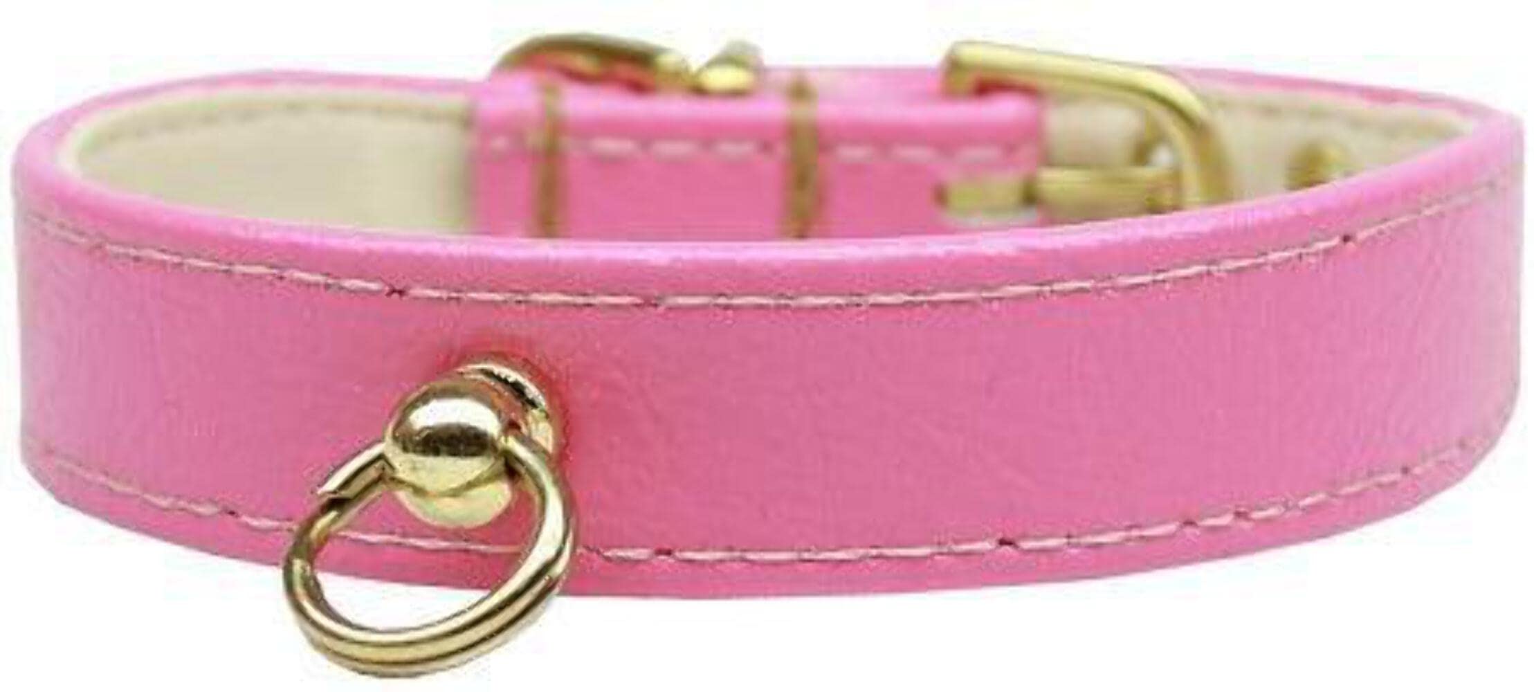 Dog, Puppy and Pet Collar, "#70 Plain, Blank" Silver 12