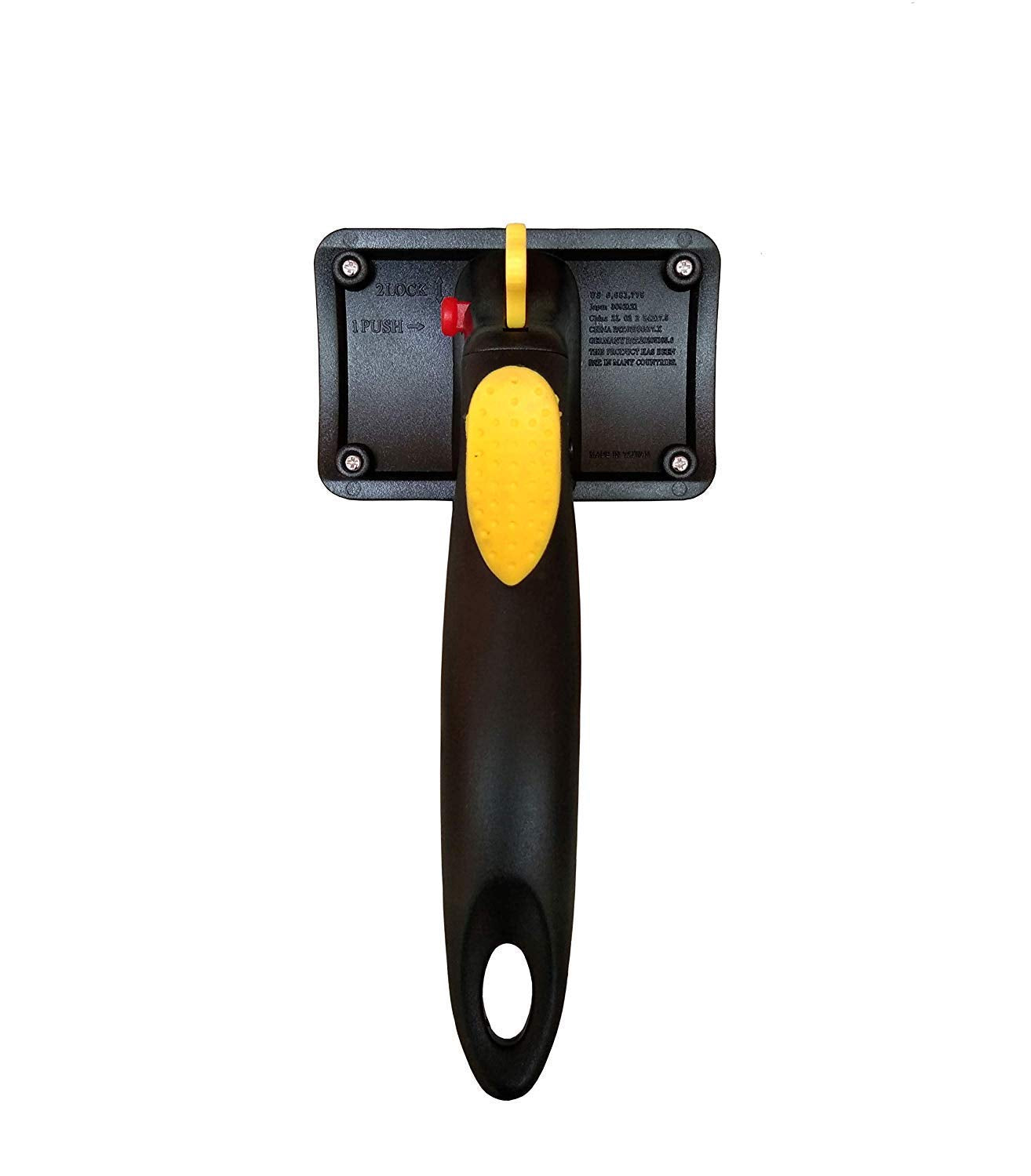 Woofy Self Cleaning Slicker Brush Gently Removes Loose Undercoat, Mats And Tangled Hair Your Dog Or Cat Will Love Being Brushed 