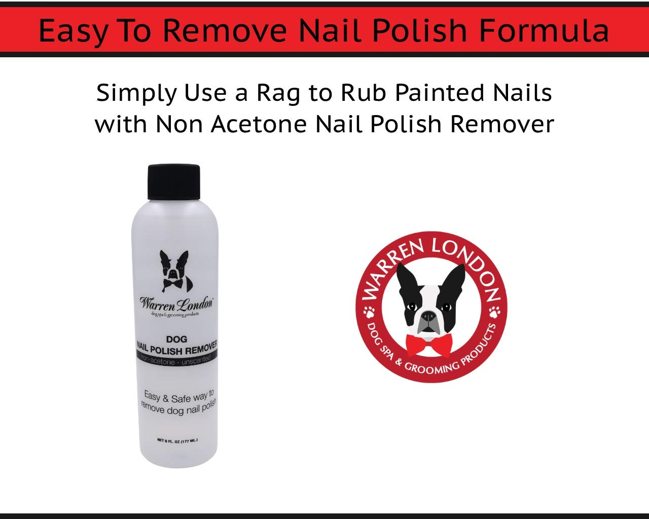 Warren London Pawdicure Dog Nail Polish Pens | Made In Usa | Quick Dry, Low Odor, Non-Toxic Dog Accessories | Ideal For Dog Birthday, Dog Costume | Dries In Under 1 Minute | 13 Colors | Red