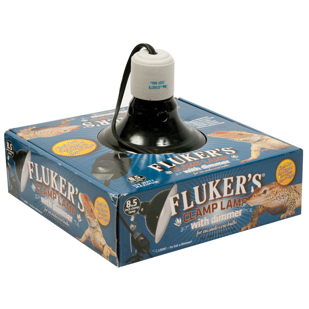 FK CLAMP LAMP 8.5 CERAMIC w/DIMR*