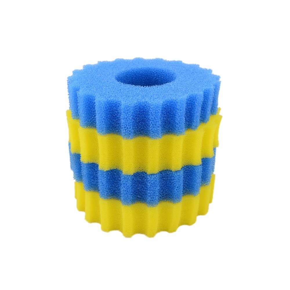 Sunsun Cpf-2500 Sponge 2, Blue And Yellow