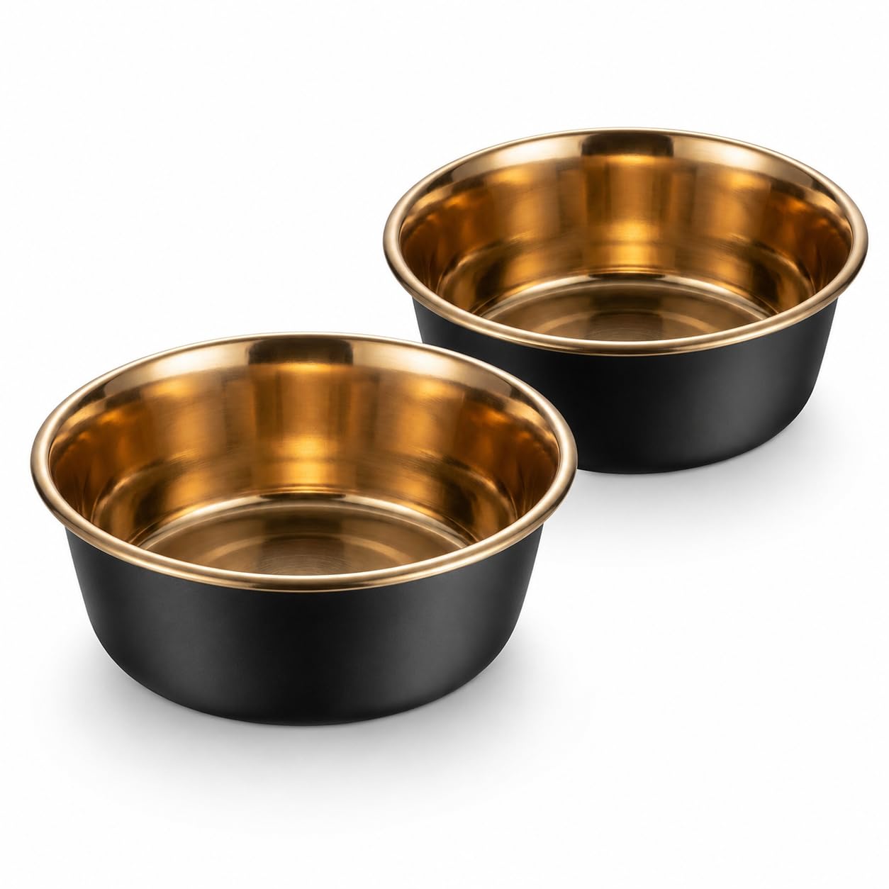Zompix Stainless Steel Dog Bowl  Insulated Food Bowl For Dogs | AntiSkid Base | Large Size Bowl For Food & Water | 700Ml, Blac