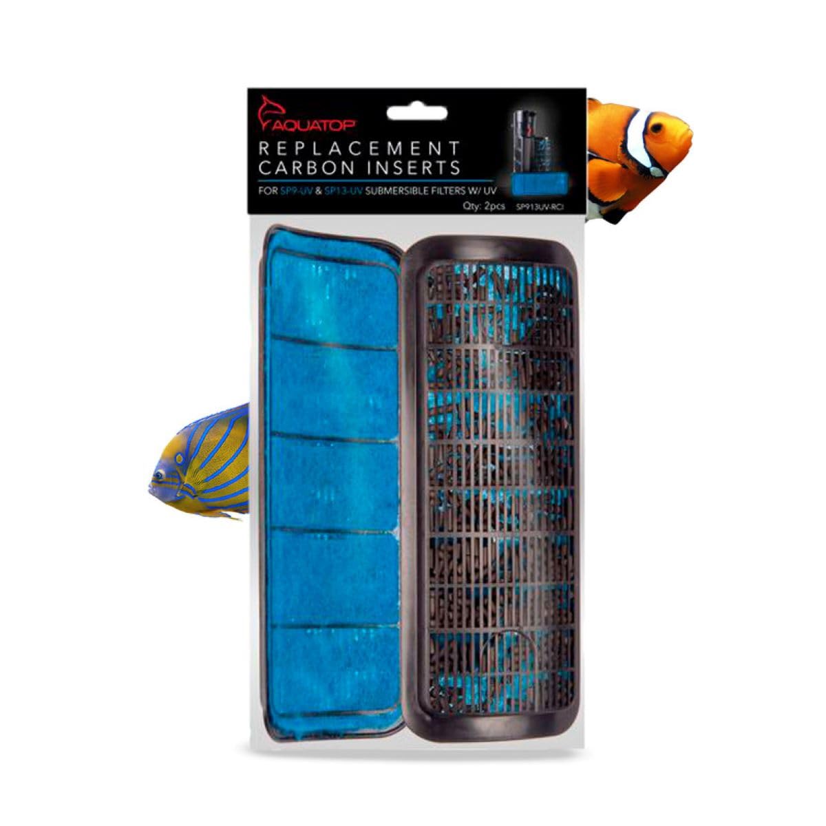 Aquatop Replacement Cartridge Insert for SP913UV-RCI Aquarium Filters - Plastic, No Size, Ensures Clean and Healthy Water