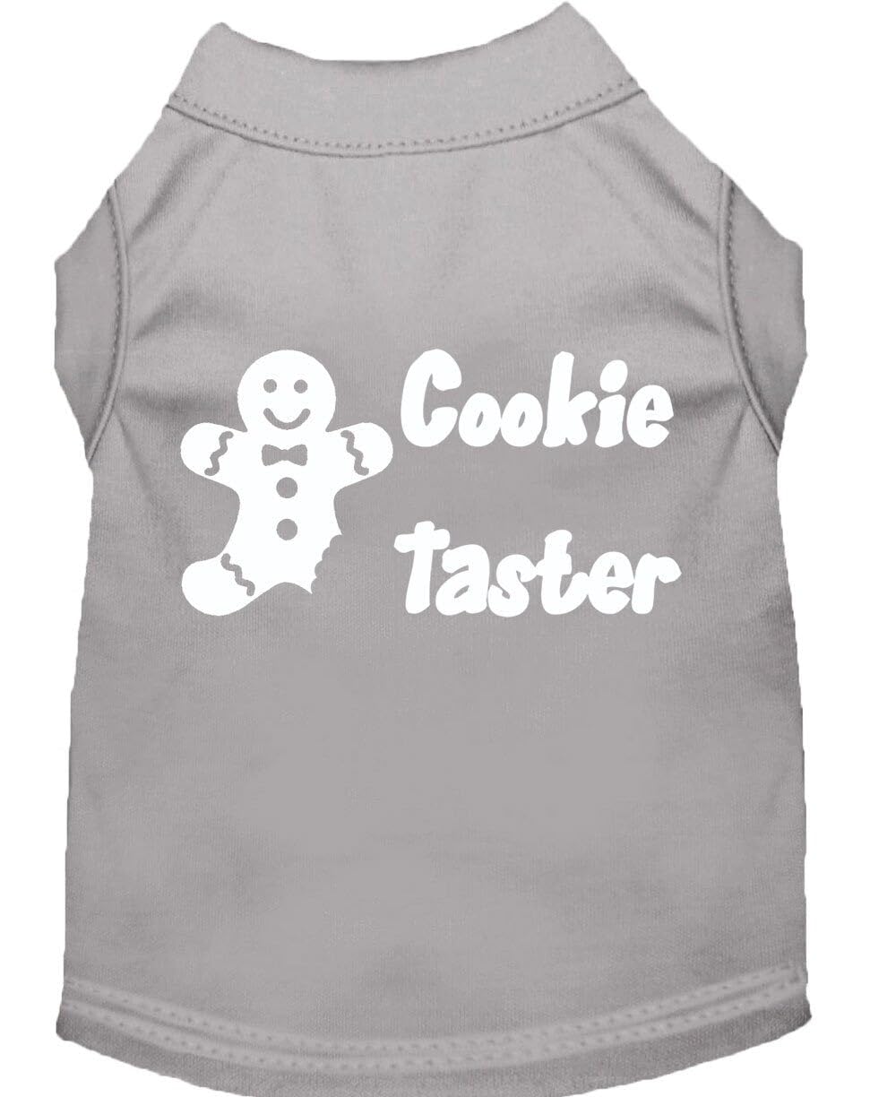 Mirage Pet Products 16-Inch Cookie Taster Screen Print Shirts for Pets, X-Large, Red
