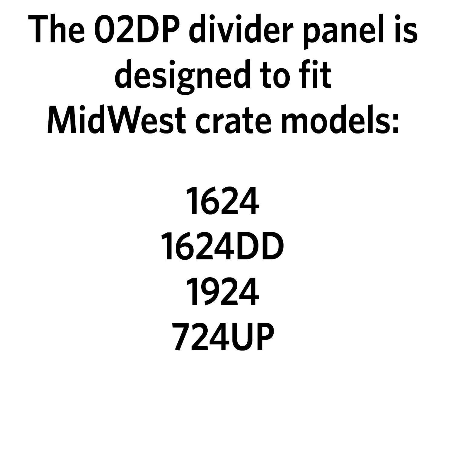 MidWest Homes for Pets Divider Panel Fits Models, Models 1624, 1624DD, 1924 and 724UP (02DP)