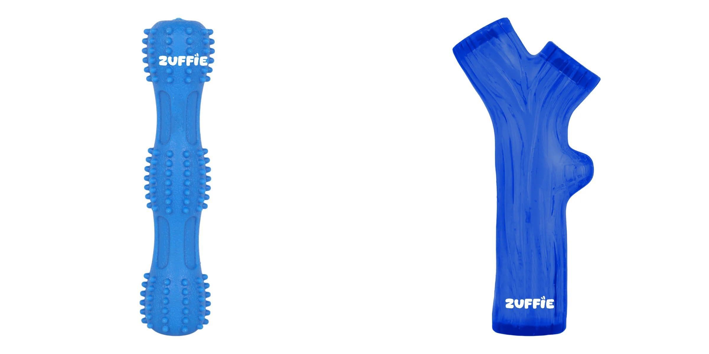 Zuffie Spiky Stick Chew Toy And Branch Chew Toy  Durable Puppy Teething Aid | Combo Of 2
