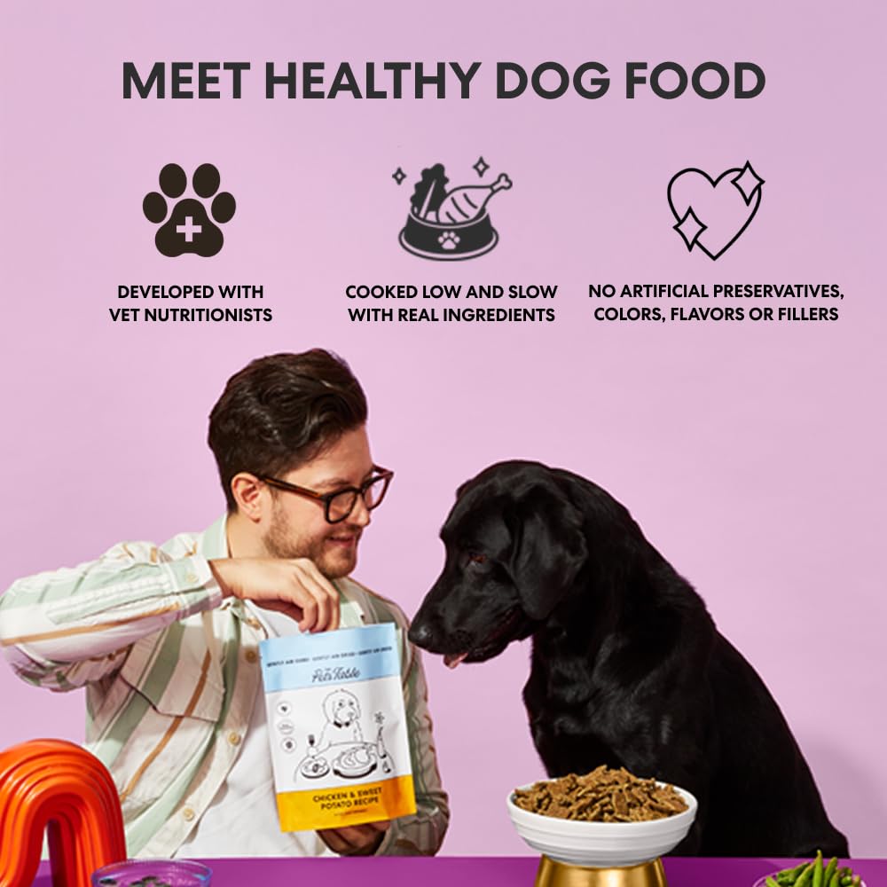 The Pets Table Chicken & Sweet Potato Air Dried Dog Food, 48-Ounce Bag