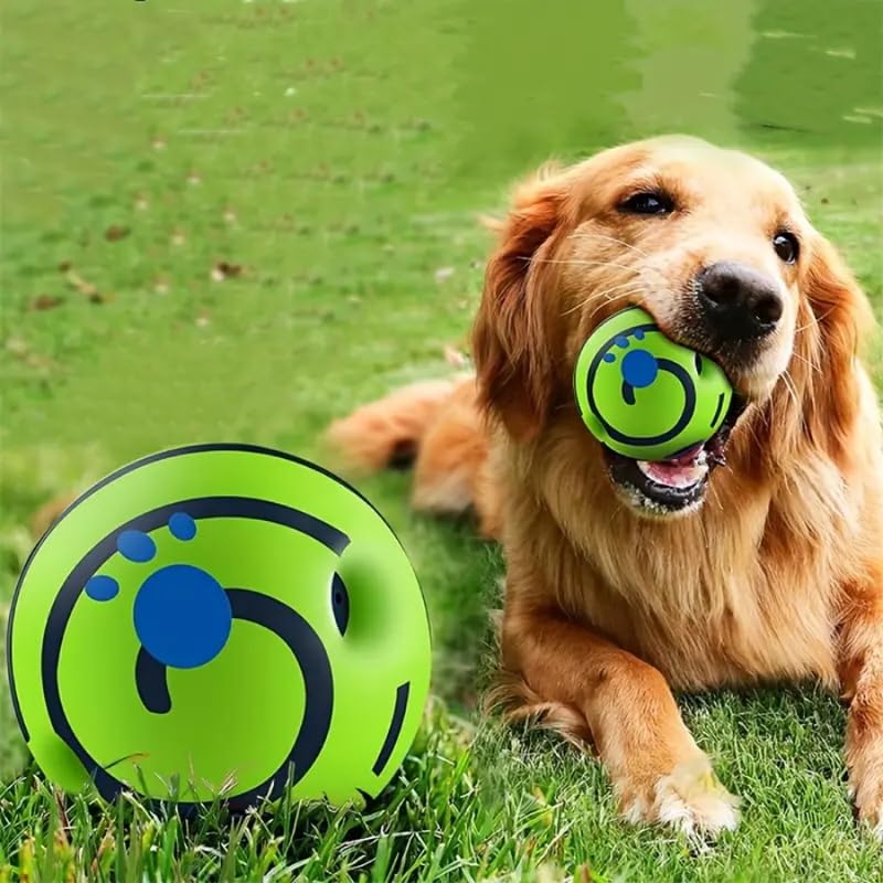 Kittupet Giggle Ball For Dogs, Durable Interactive Dog Wobble Ball, Dog Balls With Fun Giggle Sounds When Rolled Or Shaken, The 