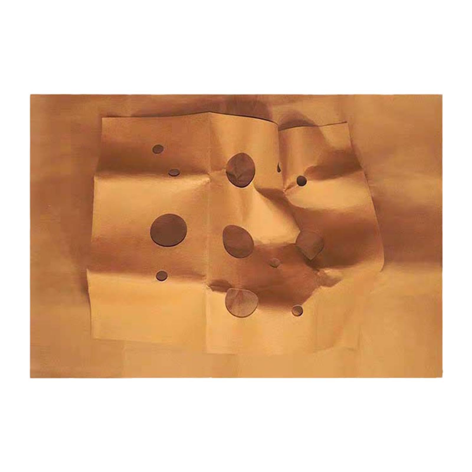 Zoomella Interactive Cat Tunnel Toy Cat Play Mat With Holes For Home Playing Activity Brown|Toys|Pet Supplies