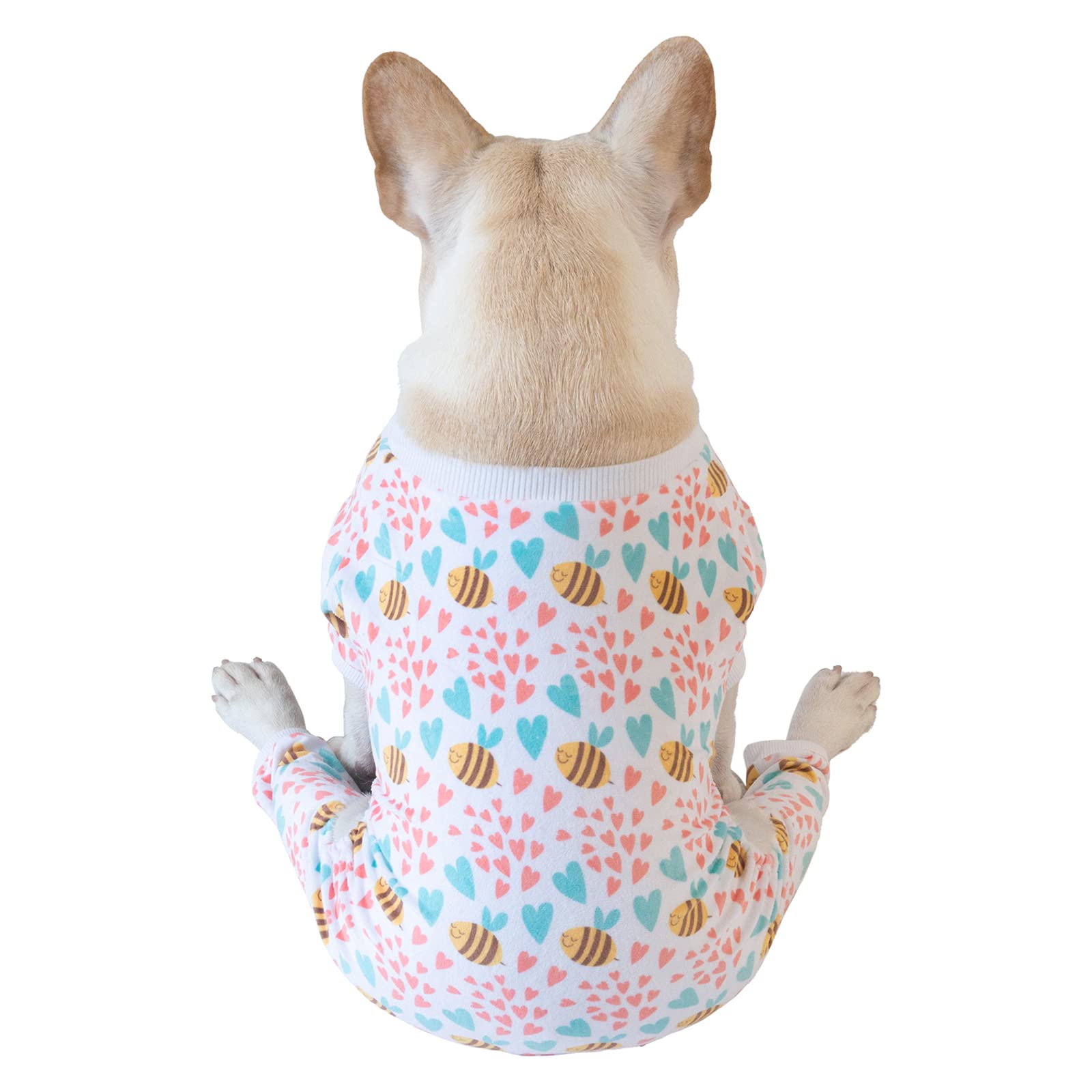 Cutebone Dog Pajamas Clothes P179M Medium