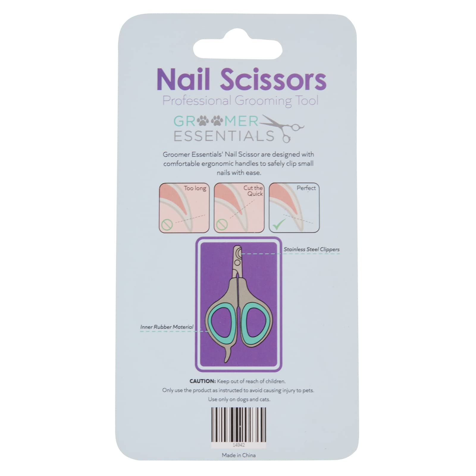Groomer Essentials Nail Scissor