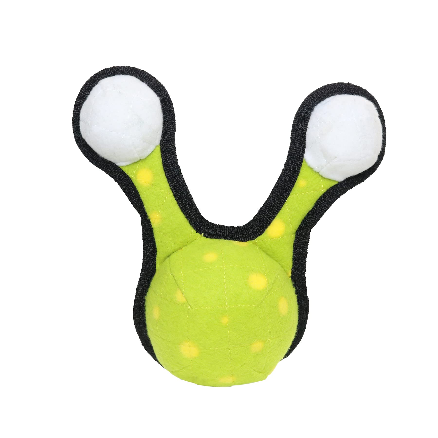 Tuffy - World'S Tuffest Soft Dog Toy - Alien Ball Green-2Eyes - Squeakers - Multiple Layers. Made Durable, Strong & Tough. Inter