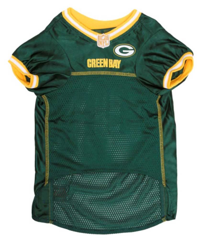 Green Bay Packers Mesh Pet Jersey
