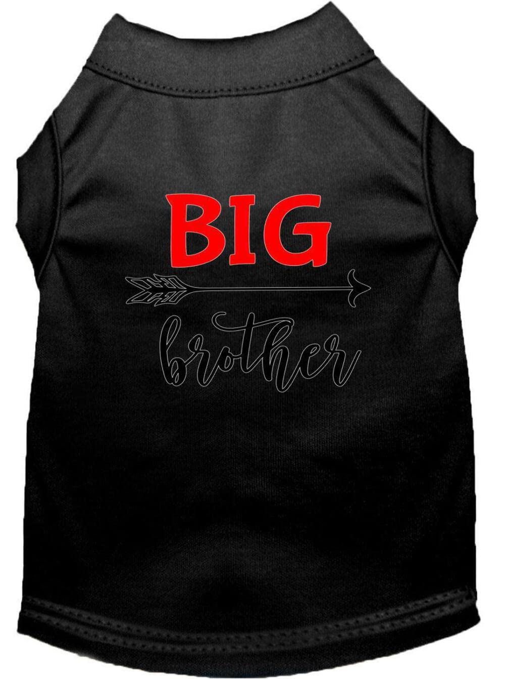 Pet Dog & Cat Shirt Screen Printed, "Big Brother" Purple 2XL (20-25 lbs.)