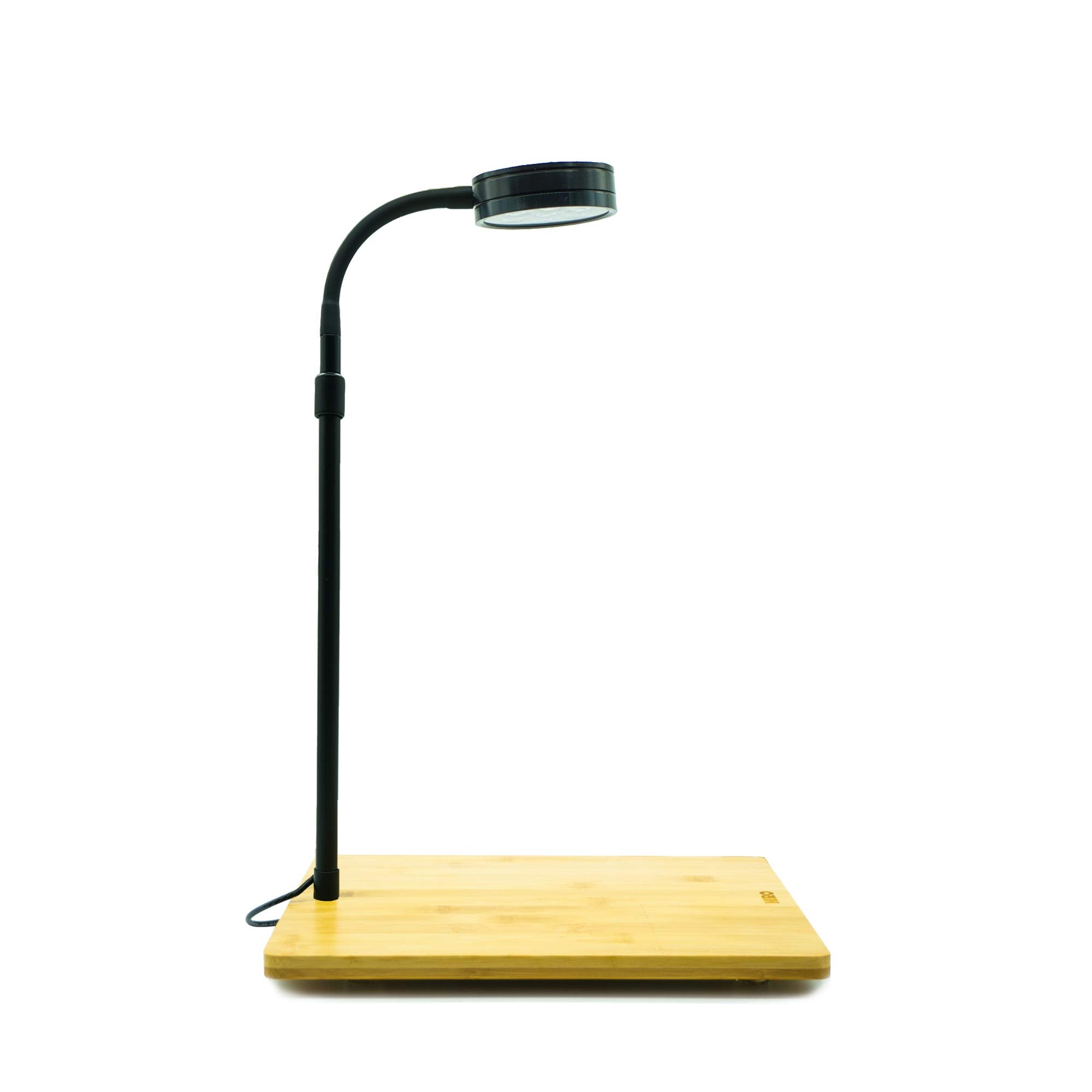 Hiro Aquatics Height Adjustable Full Spectrum Nano Led Light, Fits Nano Tanks, Wabi Kusa, Potted Plants, Betta Tanks