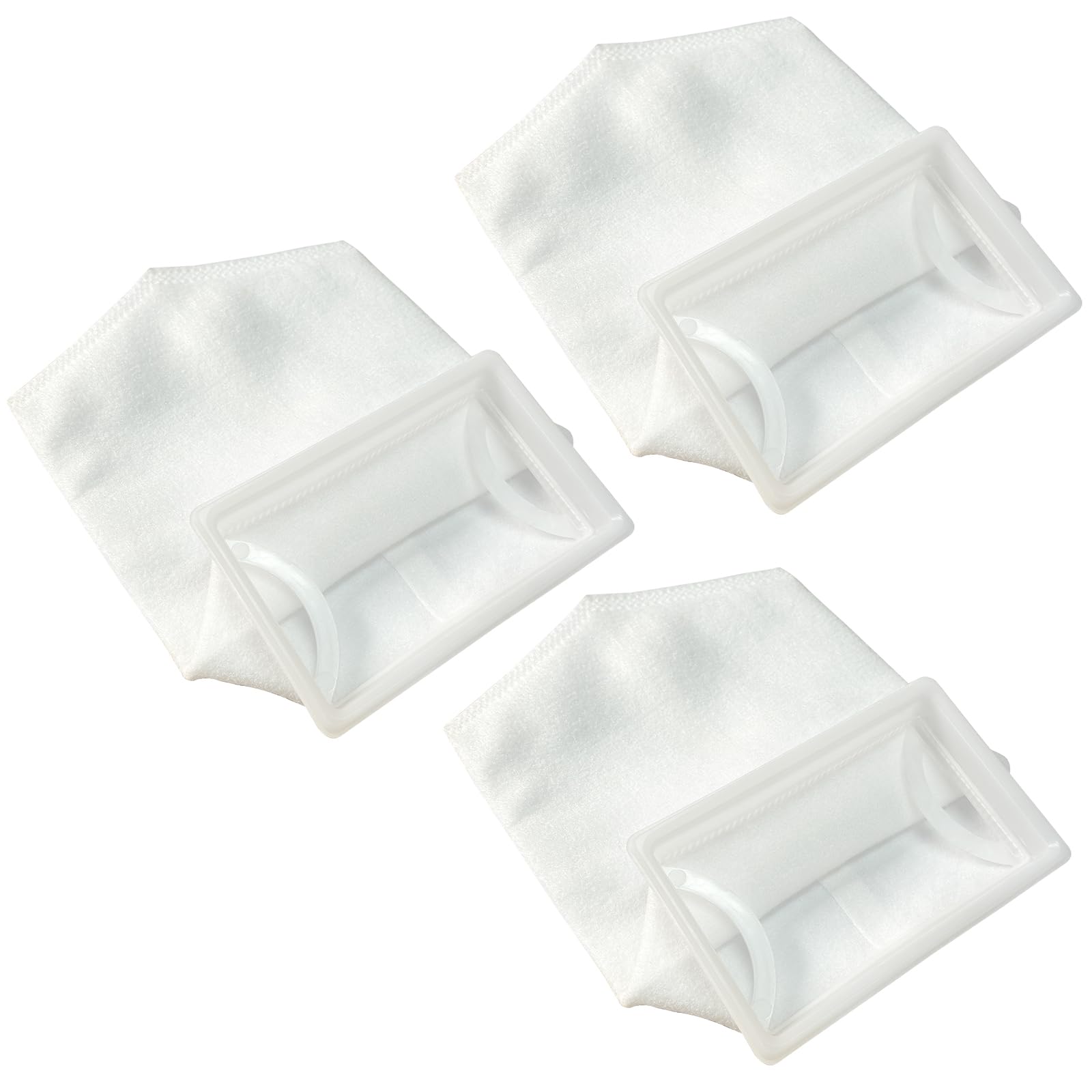Beaufan 3 Pack Rectangle Filter Sock 200 M 7 X 4.5 Inch Aquarium Filter Bags Aquarium Filter, Rectangle Aquarium Filter Sock, Re