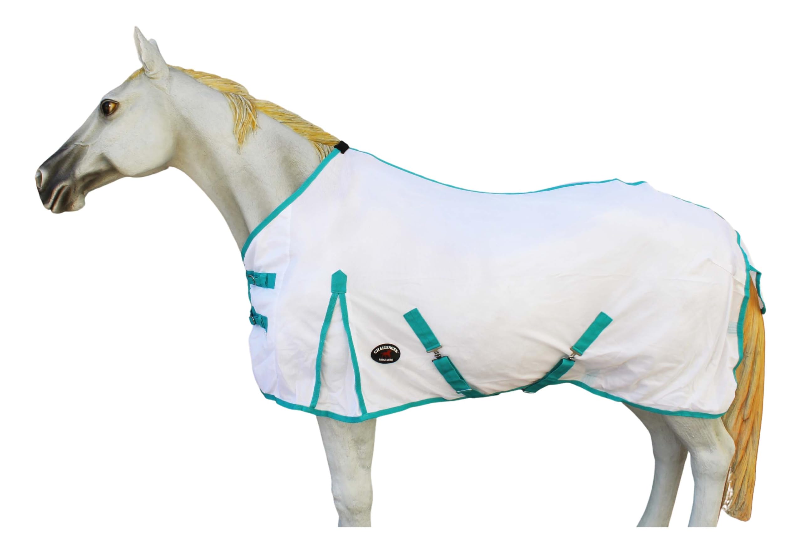 CHALLENGER 84 Horse Airflow Mesh Summer Light FlySheet Teal 7333