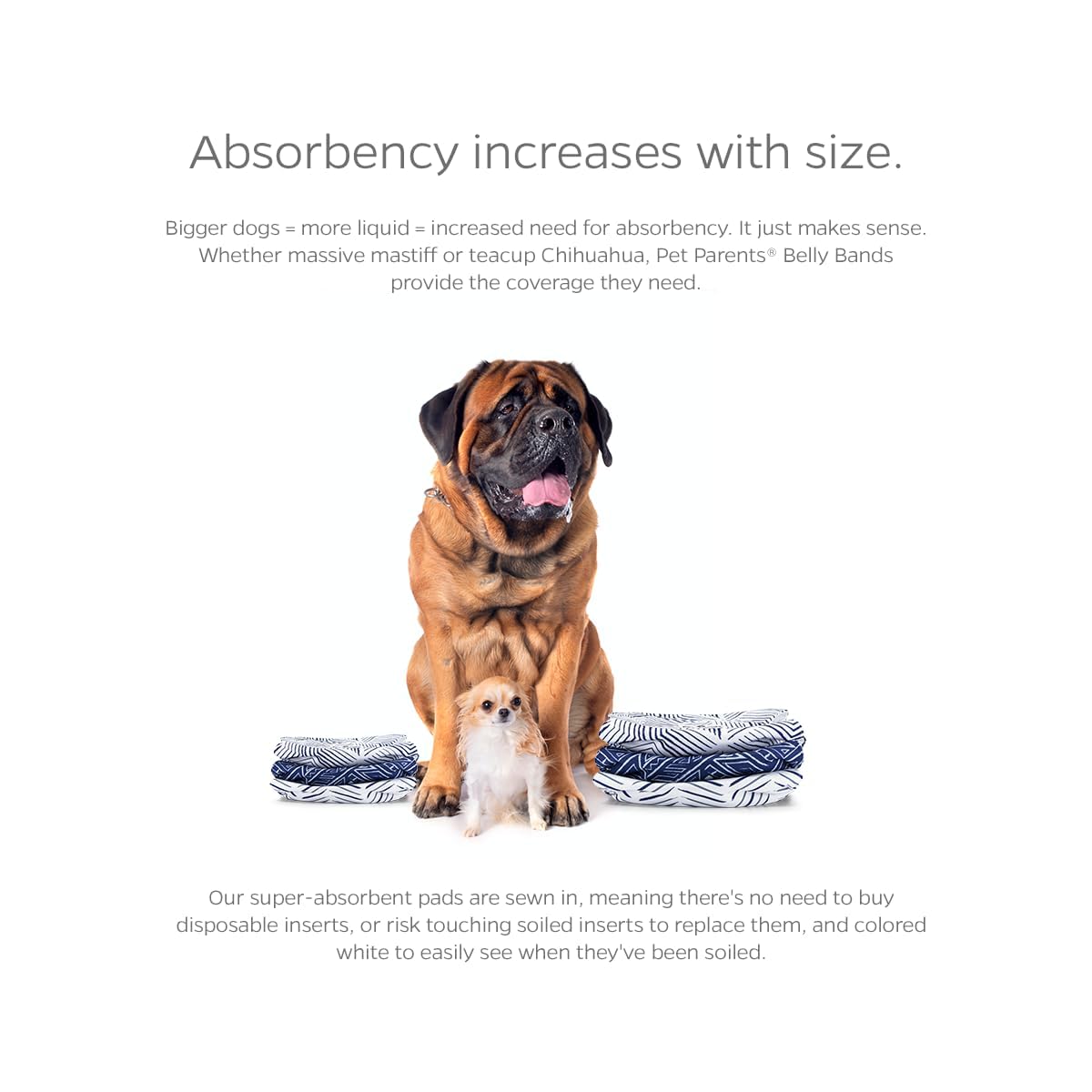 Pet Parents Premium Washable Belly Bands For Male Dogs & Extendrs, (3Pack) Of Male Dog Diapers & Male Dog Belly Bands, Color: Kahuna, Size: Extra Small Dog Diapers Male