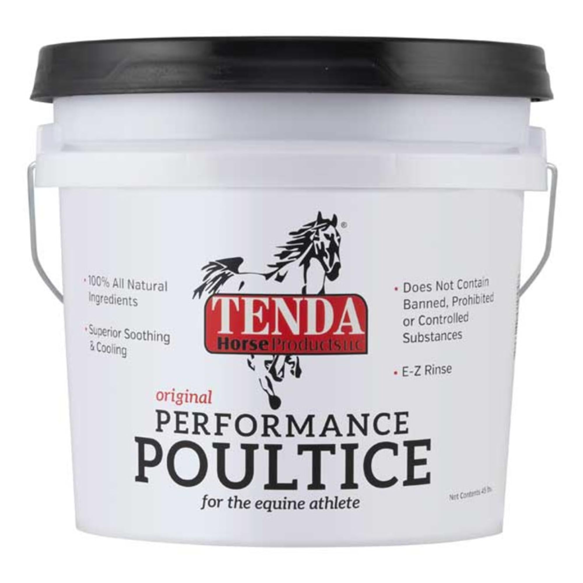 Tenda Original Performance Poultice for Horses - All-Natural High-Performance Equine Poultice with Mineral Fortified Kaolinitic 
