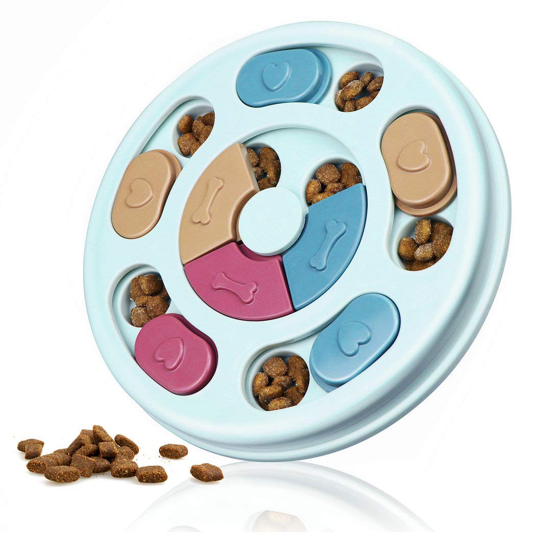 Joansan Interactive Dog Puzzle Toys - Mentally Stimulating Treat Dispenser for Training Small, Medium & Large Dogs