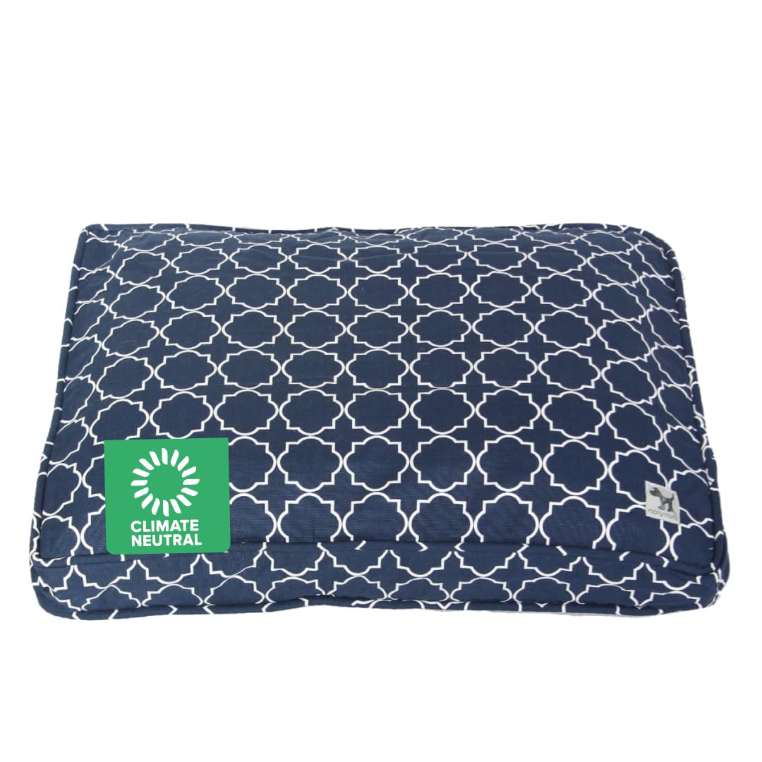 Molly Mutt Medium To Large Dog Bed Cover- Romeo & Juliet Print - Measures 27”X36”X5’’ - 100% Cotton - Durable - Breathable - Sustainable - Machine Washable Dog Bed Cover