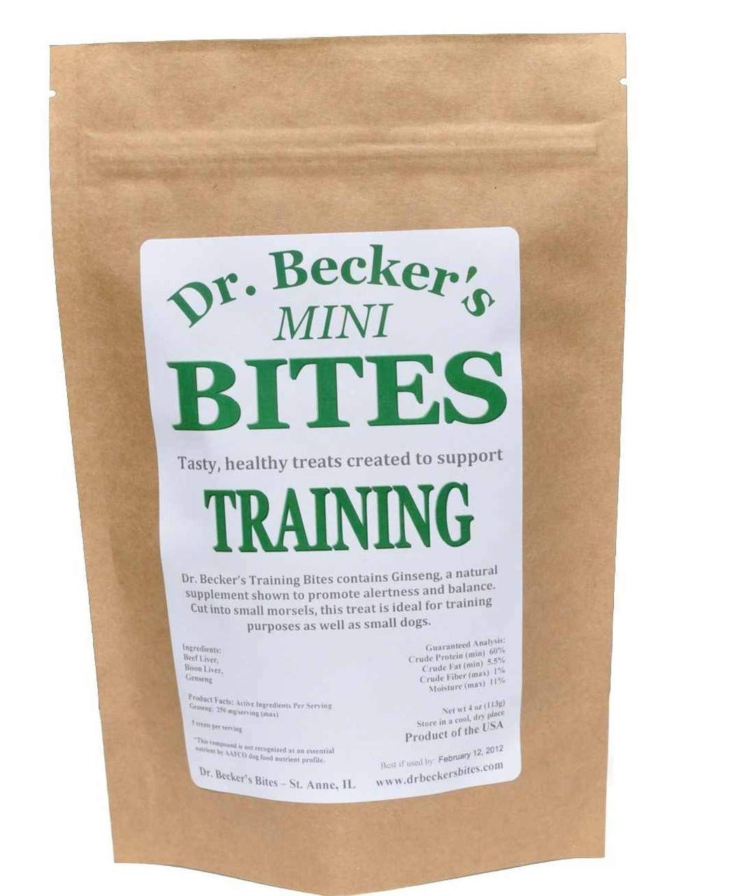 Dr. Beckers Mini Bites, 5 Ounces, for Training and Small Dogs