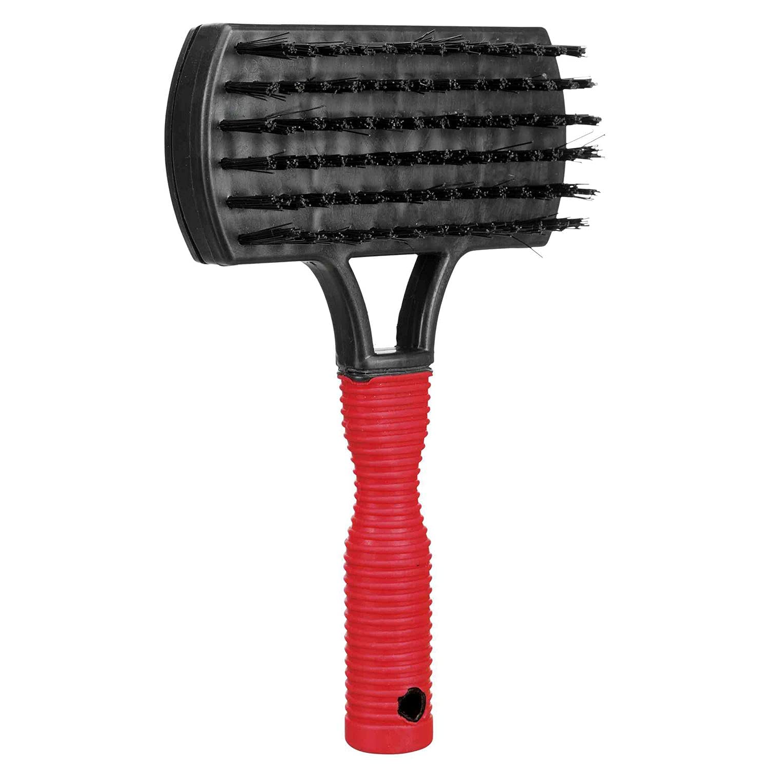 Trixie:  Plastic DoubleSided Soft Dog Brush | Made Out Of Plastic, Has Soft Nylon Bristles | Detangles And Removes Loose Hair,