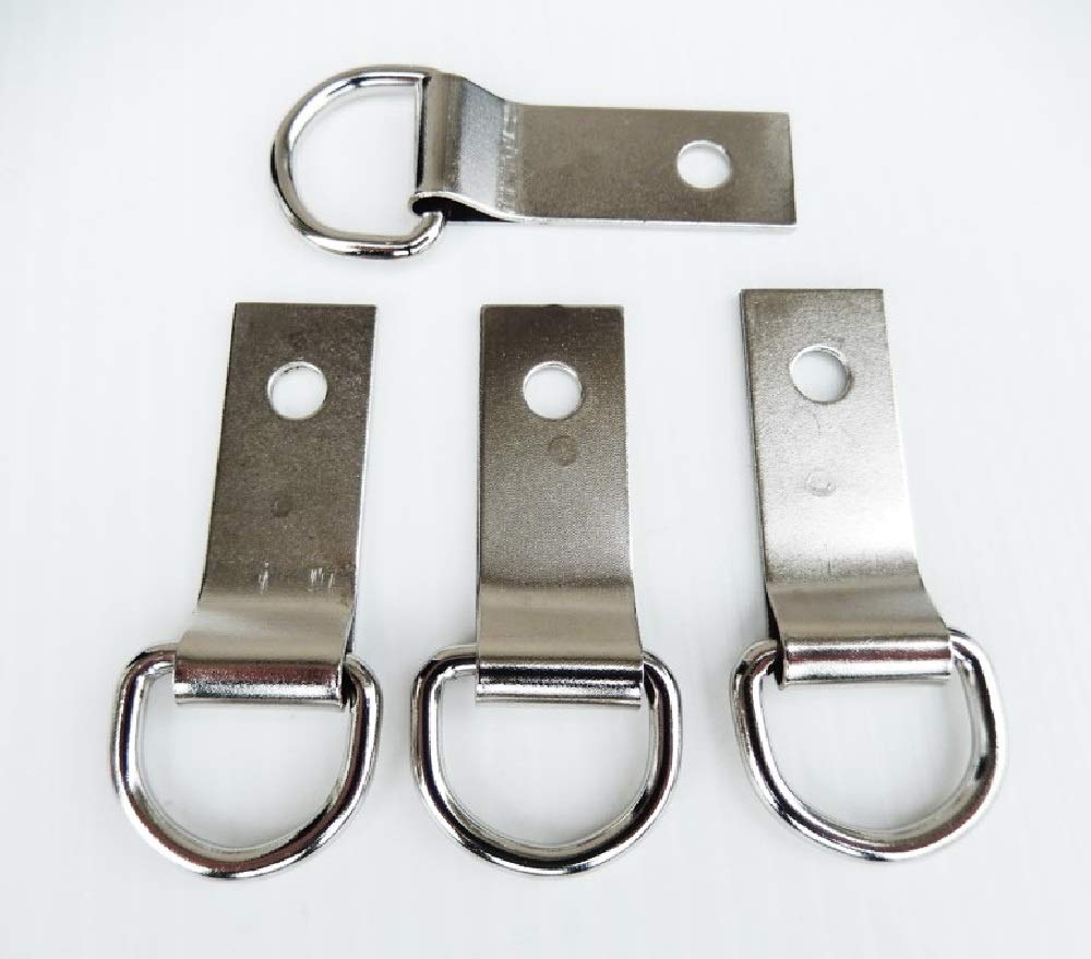 Set Of 4 Pcs Saddle Repair 1 1/2' Clip & Dee 5/8' D Ring