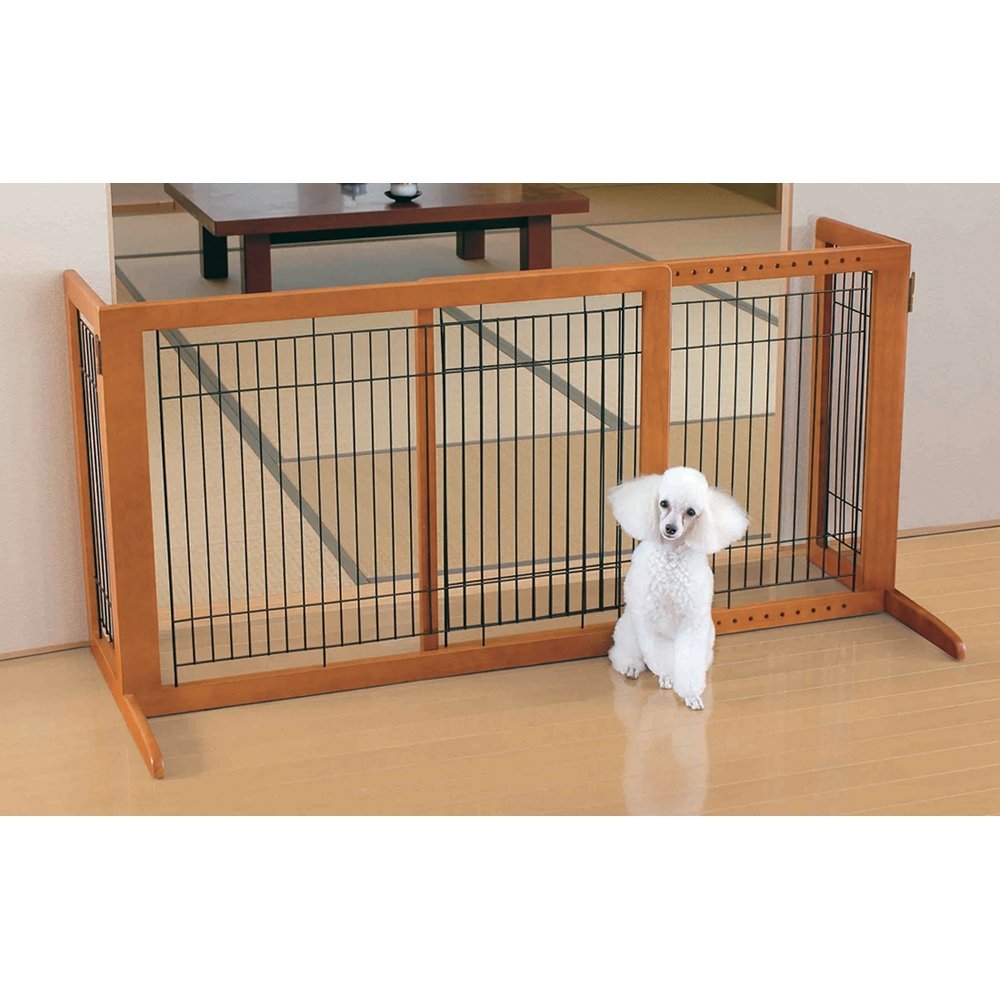 Large Bay Isle Freestanding Pet Gate - Tall