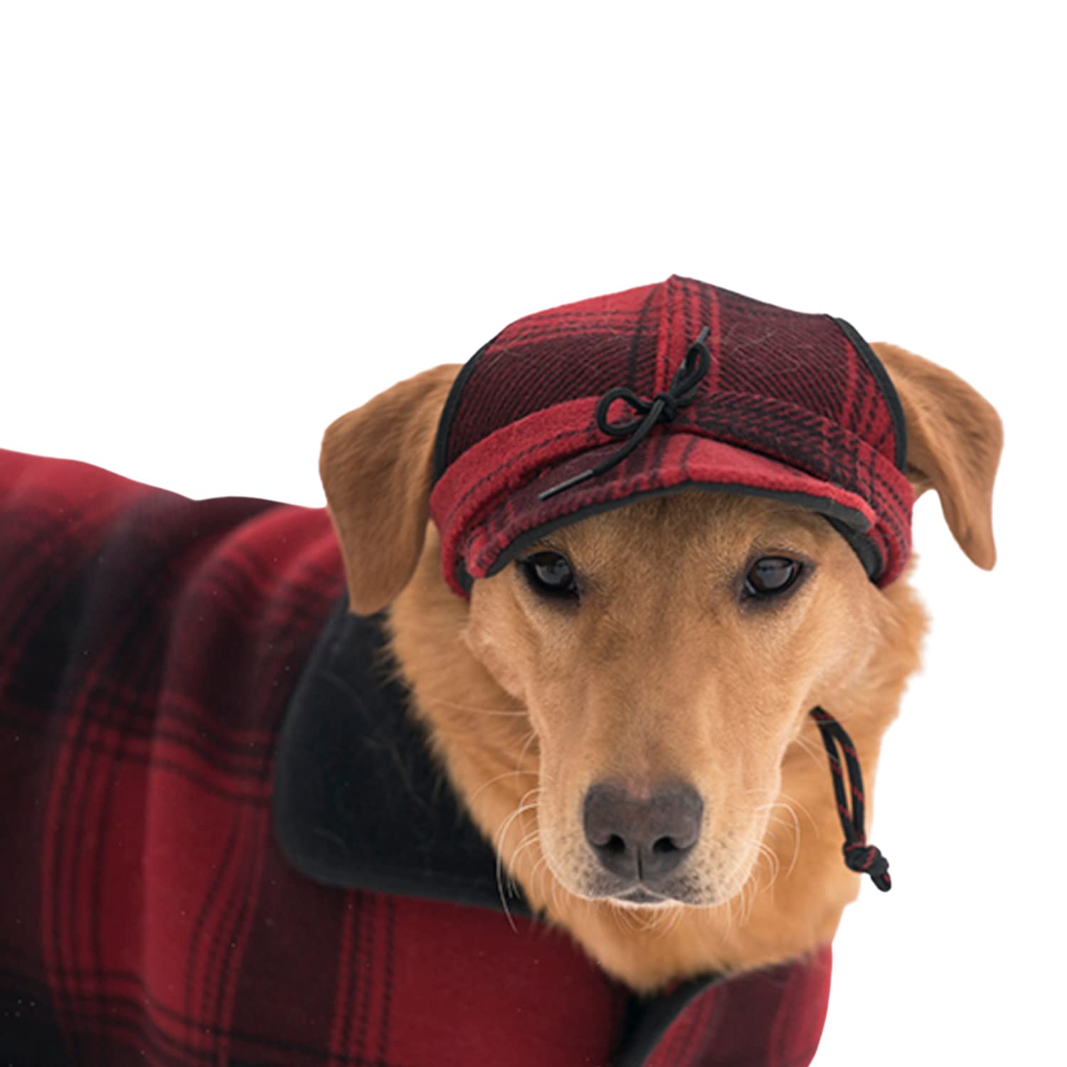 Stormy Kromer Critter Kromer For Her, Red/Black Plaid, Large