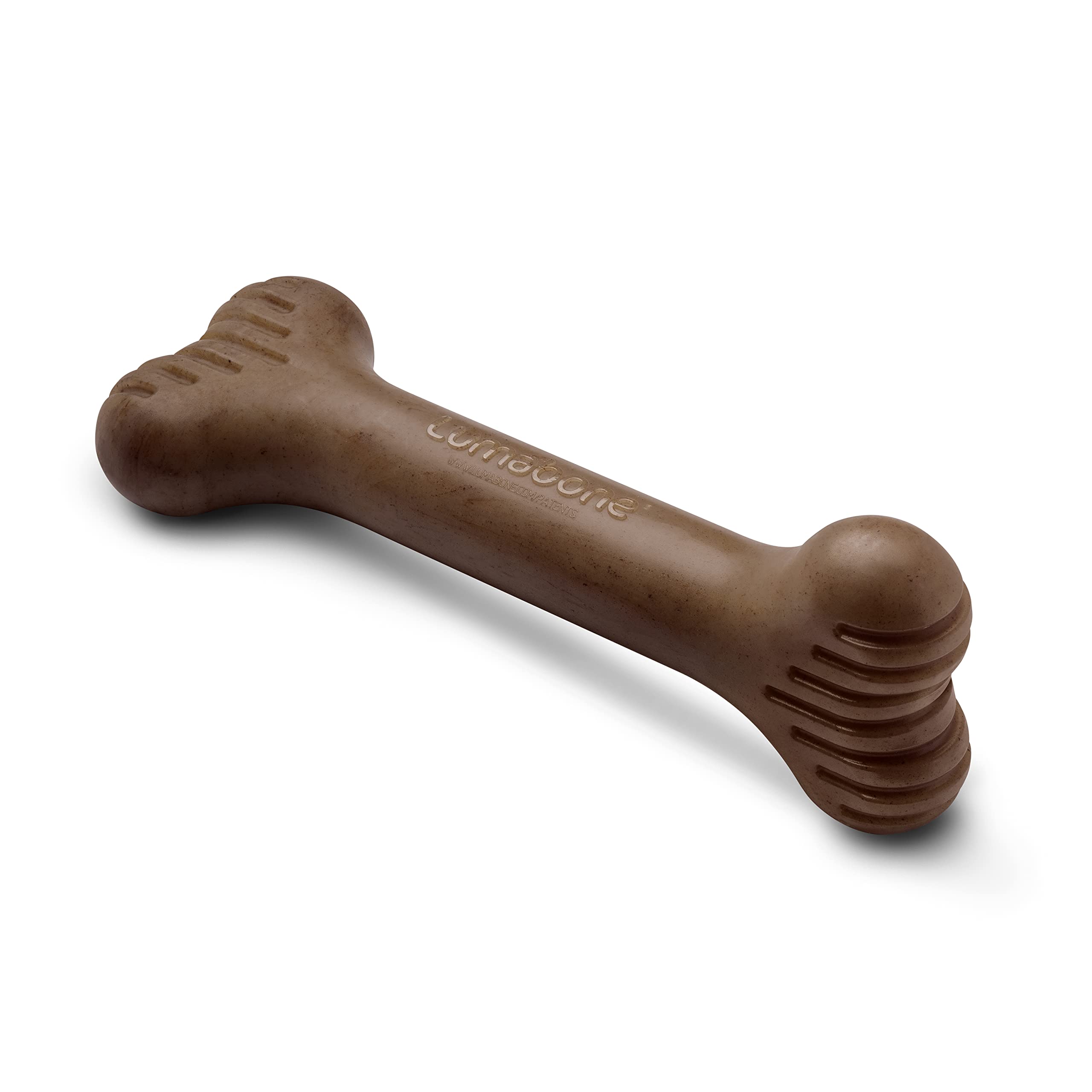 Lumabone Bulkster Durable Chew Toy For Aggressive Chewers, Real Bacon, Made In Usa, Giant