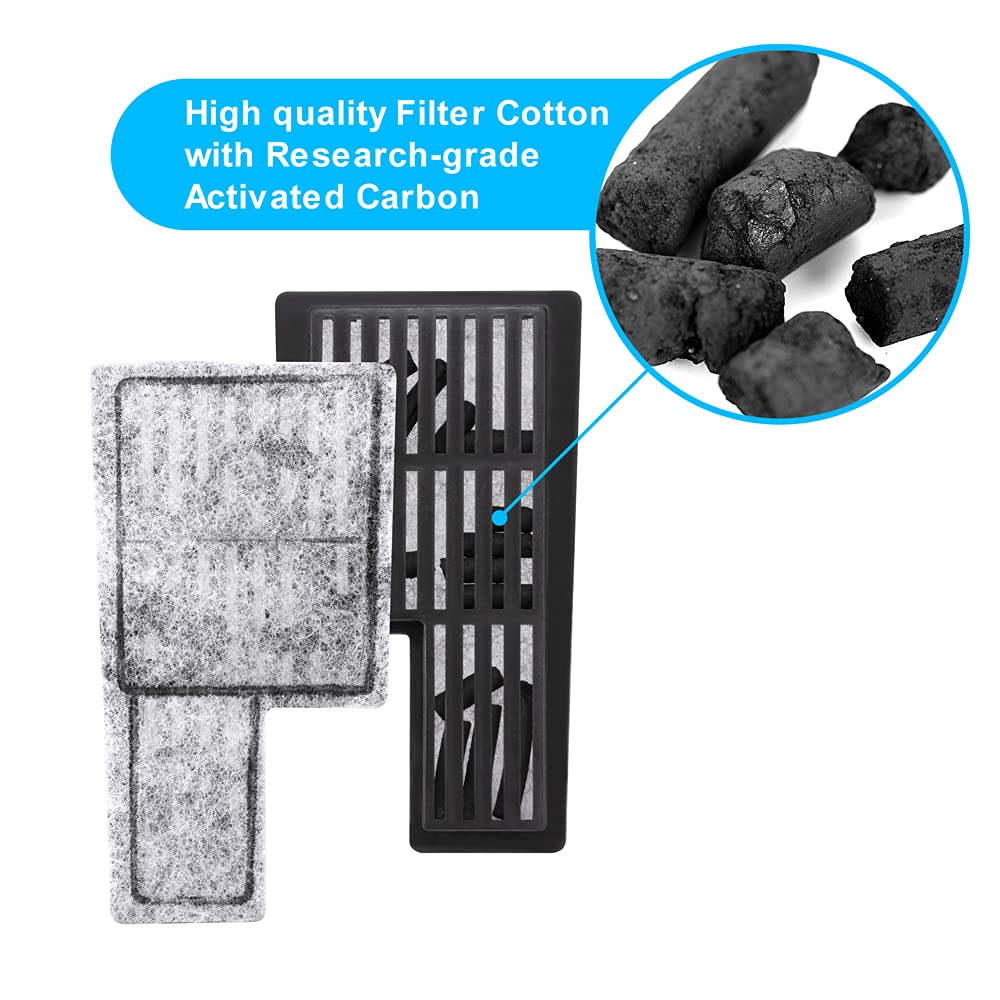 DaToo Aquarium Filter Cartridge Replacement for DTXP-03B - 3 Pack