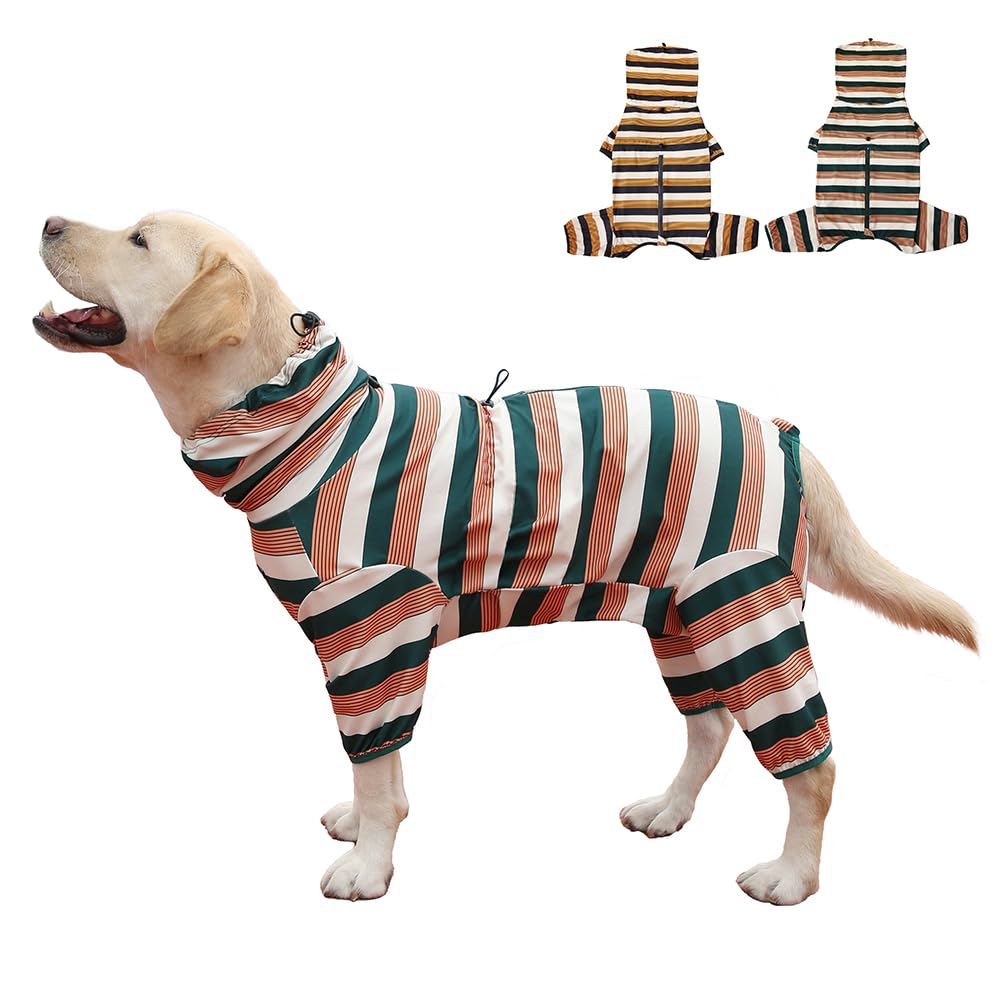 Koogal Dog Pajamas For Large Dogs,Extra Large Stretch, Suitable For Adult, Medium-Sized Dogs, Large Pet Jumpsuit Four-Legged Dog