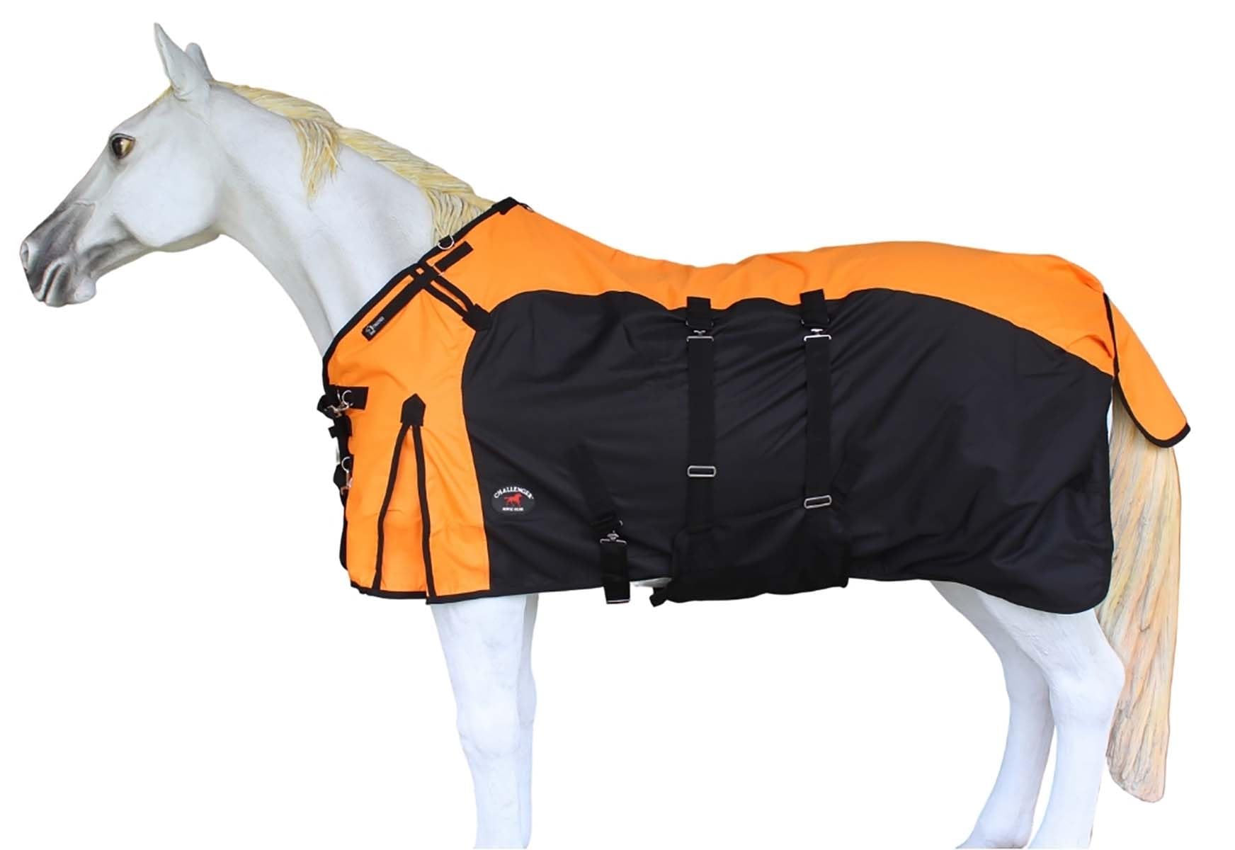 Challenger 70 1200D Turnout Waterproof Fleece Lined Medium Winter Blanket Sheet 382Lg