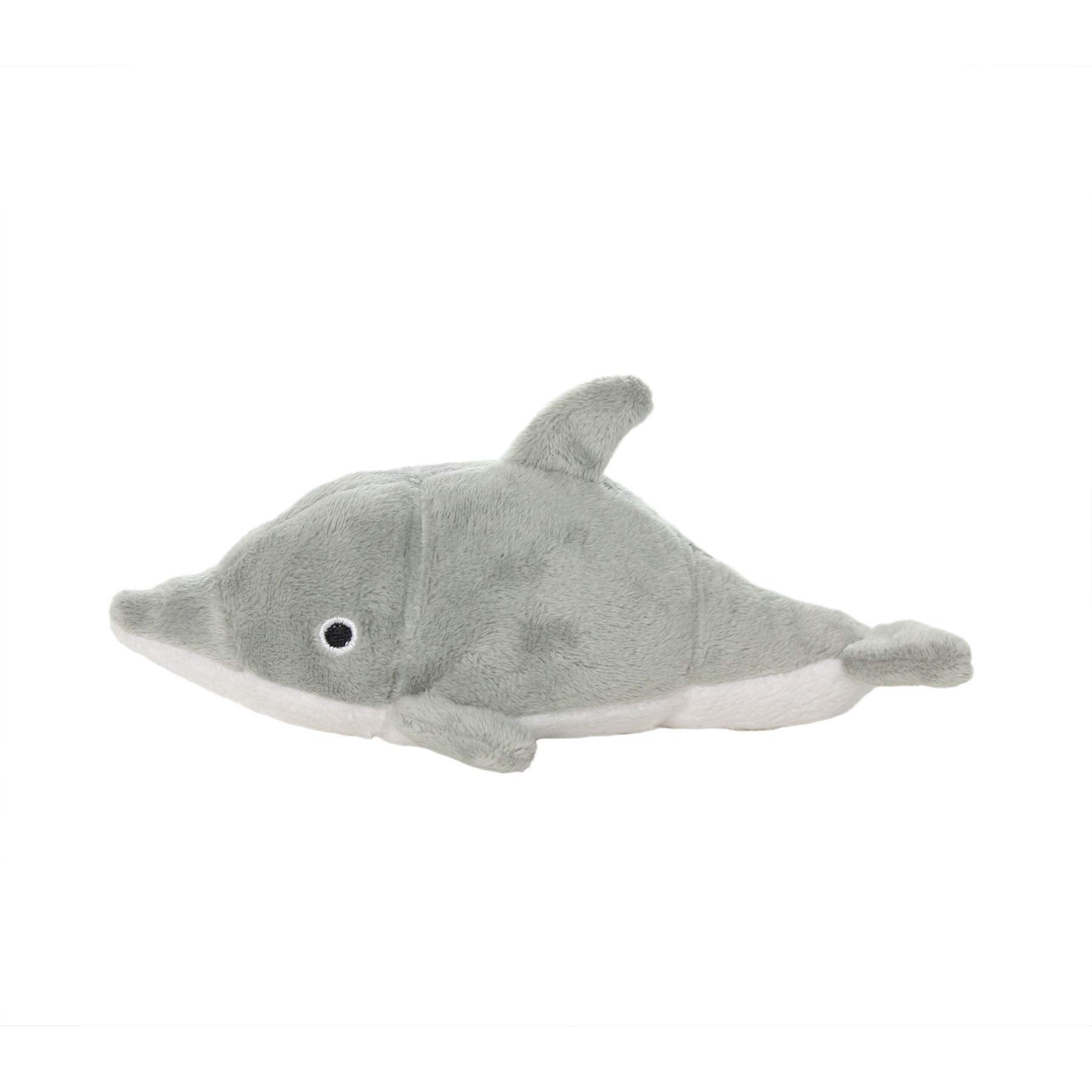 Mighty- Ocean Dolphin - Squeaker-Multiple Layers. Made Durable, Strong & Tough. Interactive Play Dog Toy (Tug, Toss & Fetch). Ma