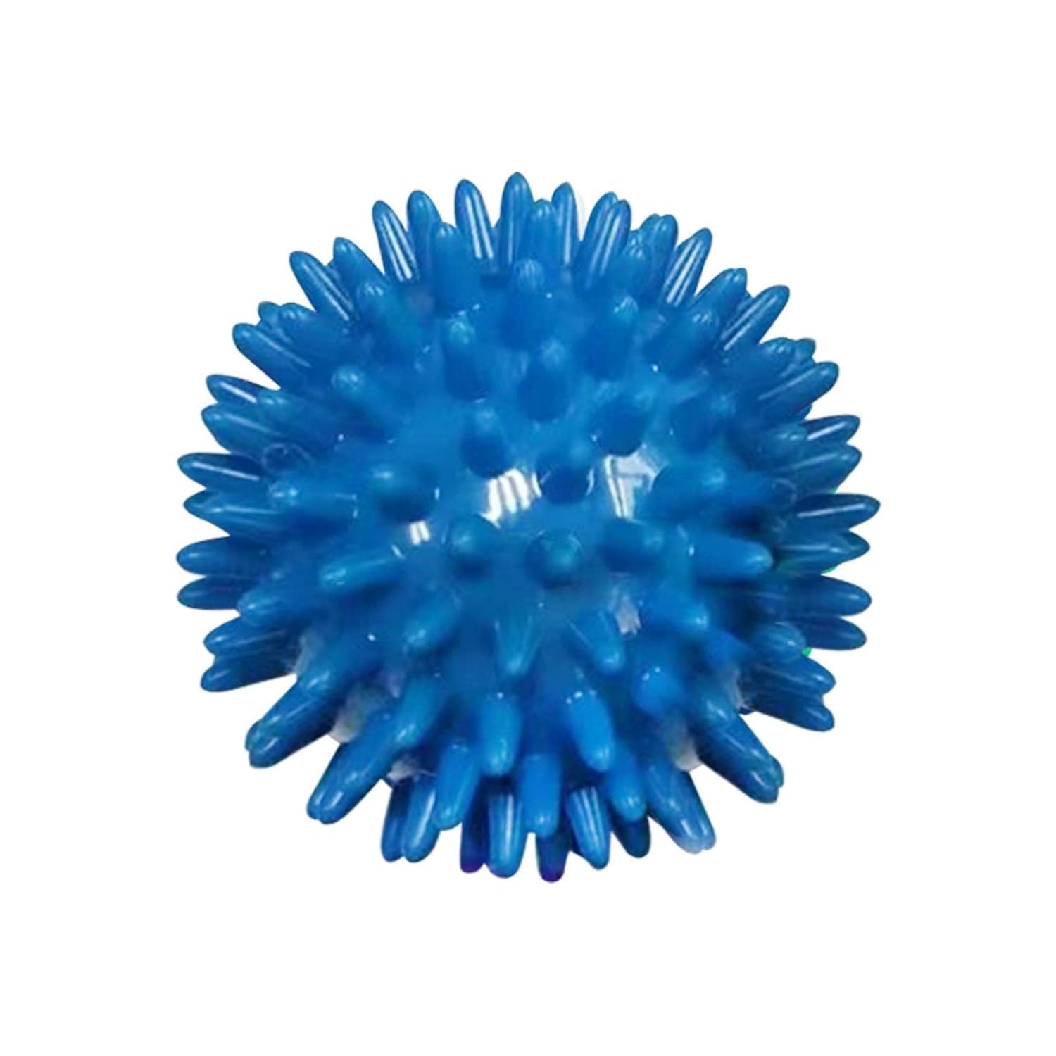 Premiumav Spike Bouncy & Squeaky Tpr Rubber Ball  Durable Dog & Cat Chew Toy For Teeth Cleaning, Interactive Dental Health Toy,