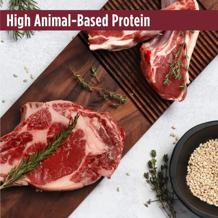 Nulo Frontrunner Ancient Grains High-Protein Dog Food, Beef, Barley, & Lamb Recipe- Natural Dry Dog Food with Probiotics, Grain-