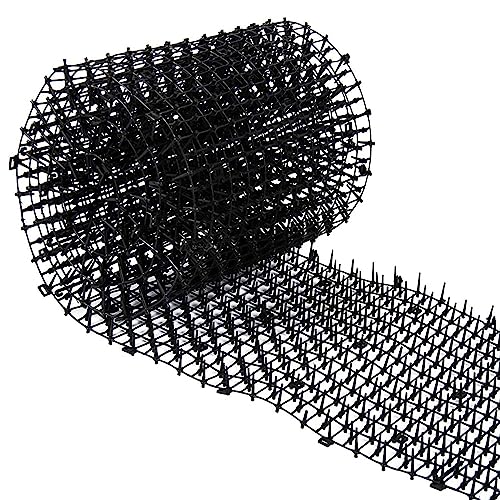 Oceanpax 6.5Ft Cat Scat Mat With Spikes, Prickle Strips Network Digging Stopper Outdoor Spike Deterrent Mat, 78 Inch X 11 Inch