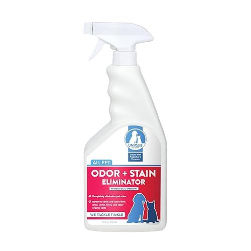 Unique Pet Odor Eliminator - Bio-Enzymatic Stain Spray - 24 oz. Opaque - Model 206-A