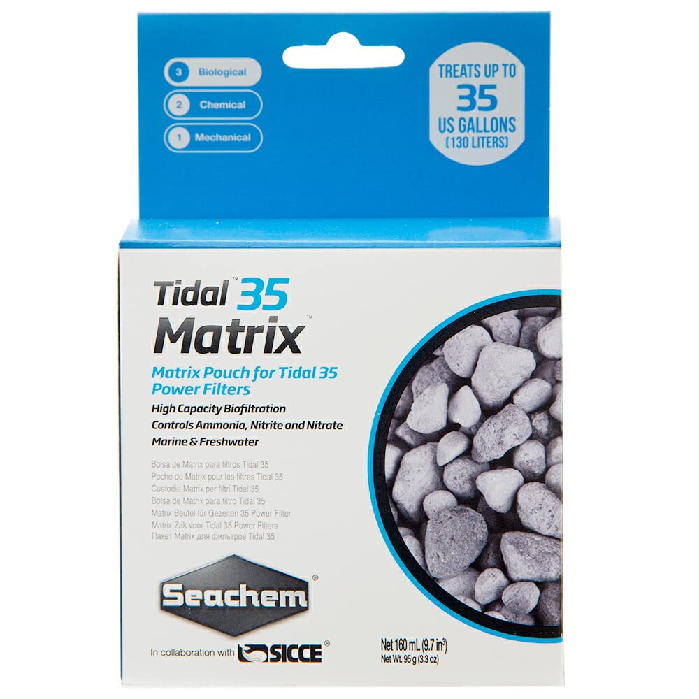 Seachem 67106583: Tidal Matrix Biological Media, 35 Filters