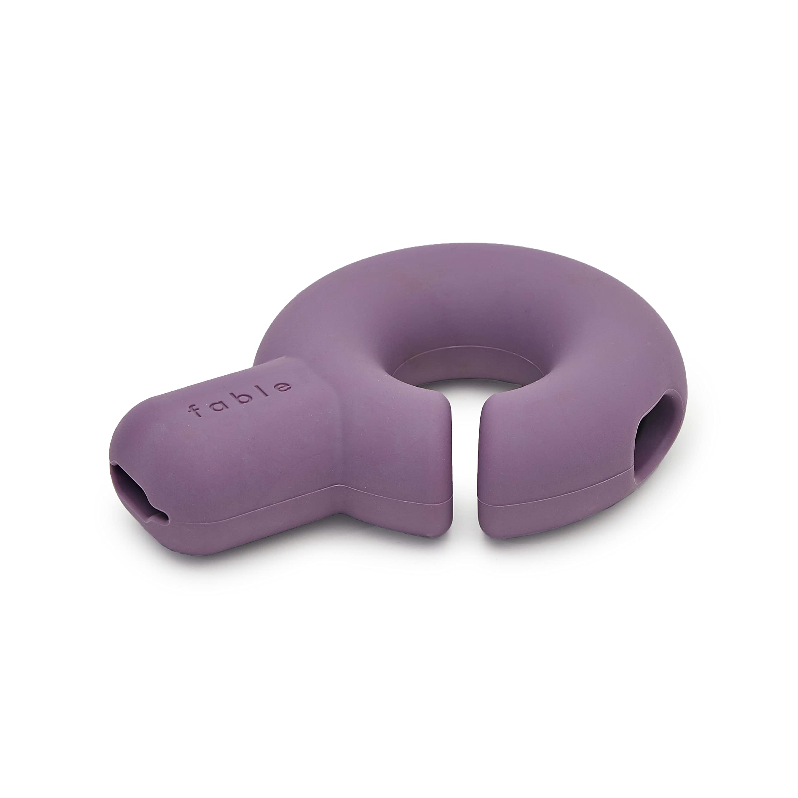 FABLE Falcon Treat Dispensing Dog Toy - Interlocking Design, 2 Cavity Dog Toy Treat Dispenser for Dry Food & Spreads - Interacti