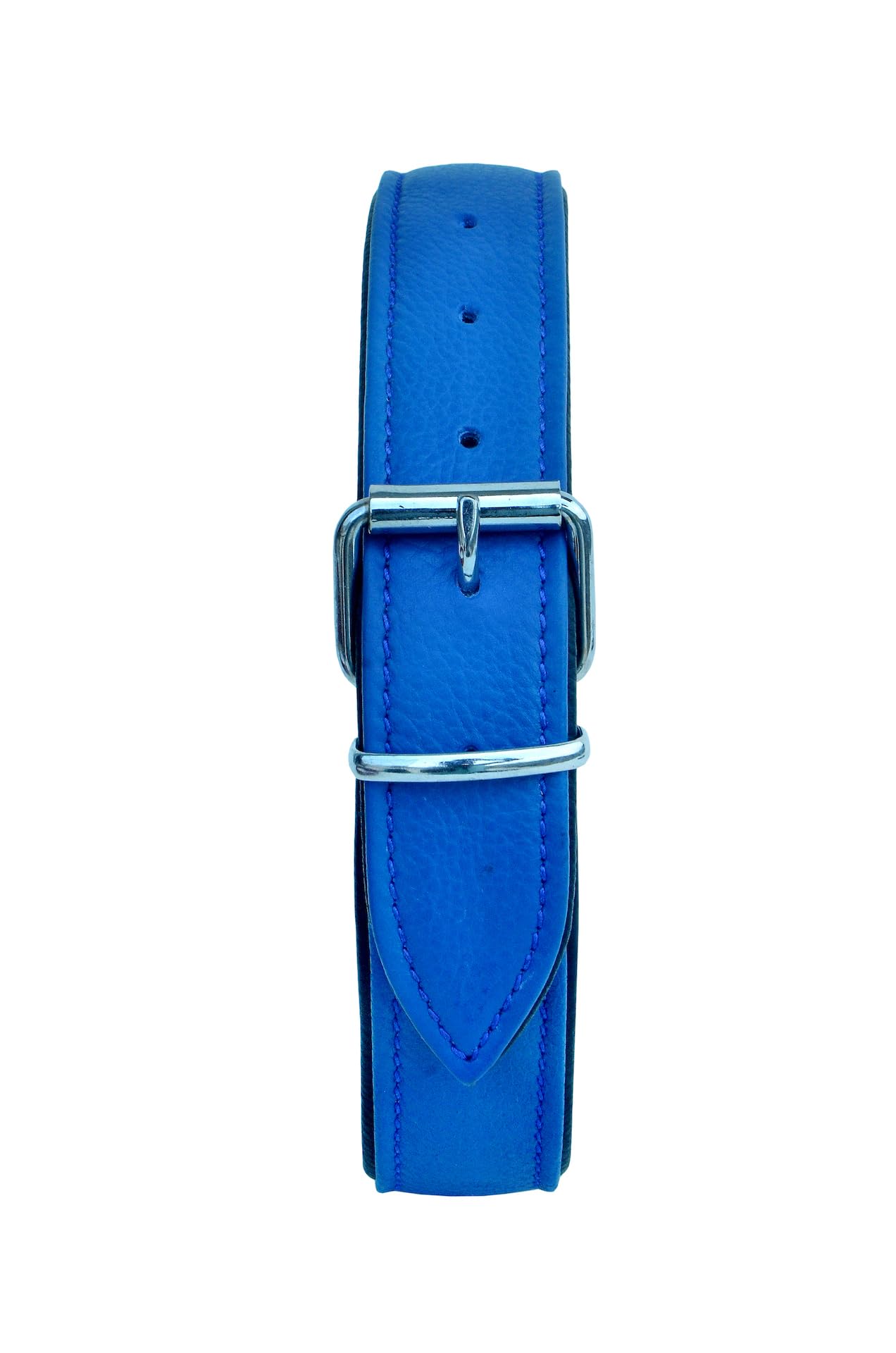 Leather Dog Collar Padded For Comfort For Puppies And Big Dogs 10Ab305-S