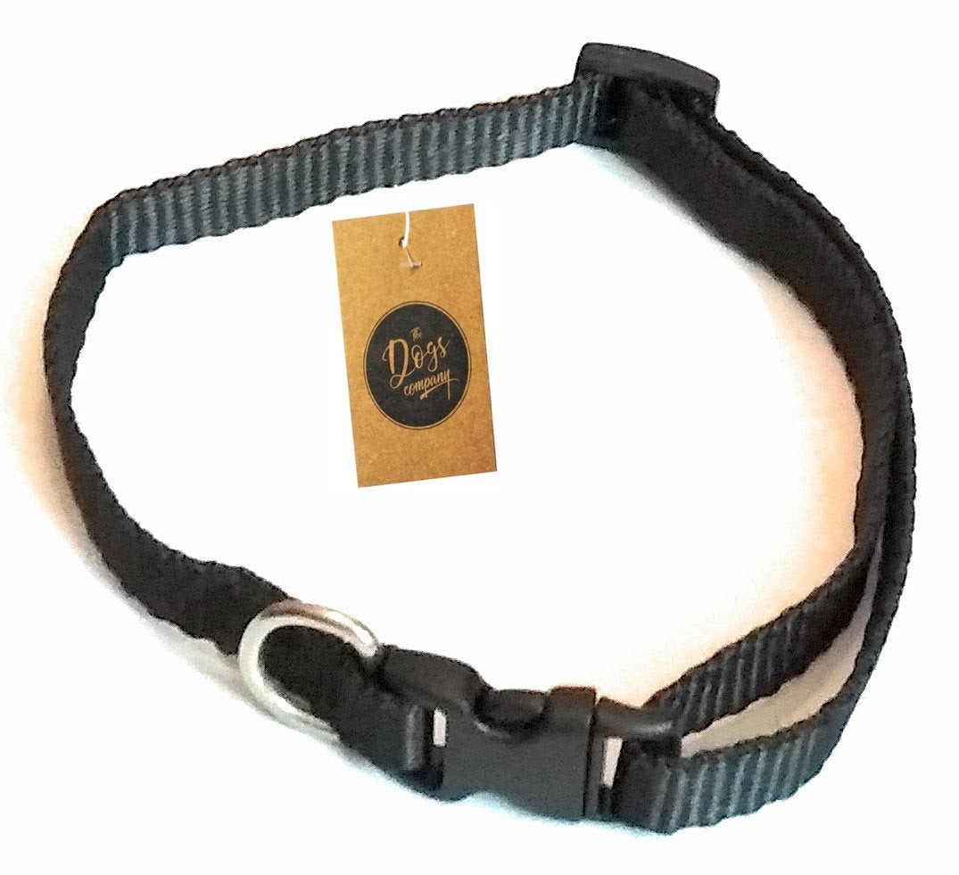 The Pets Company XSmall Collar, Suitable For Puppies Of All Dog Breeds, Black